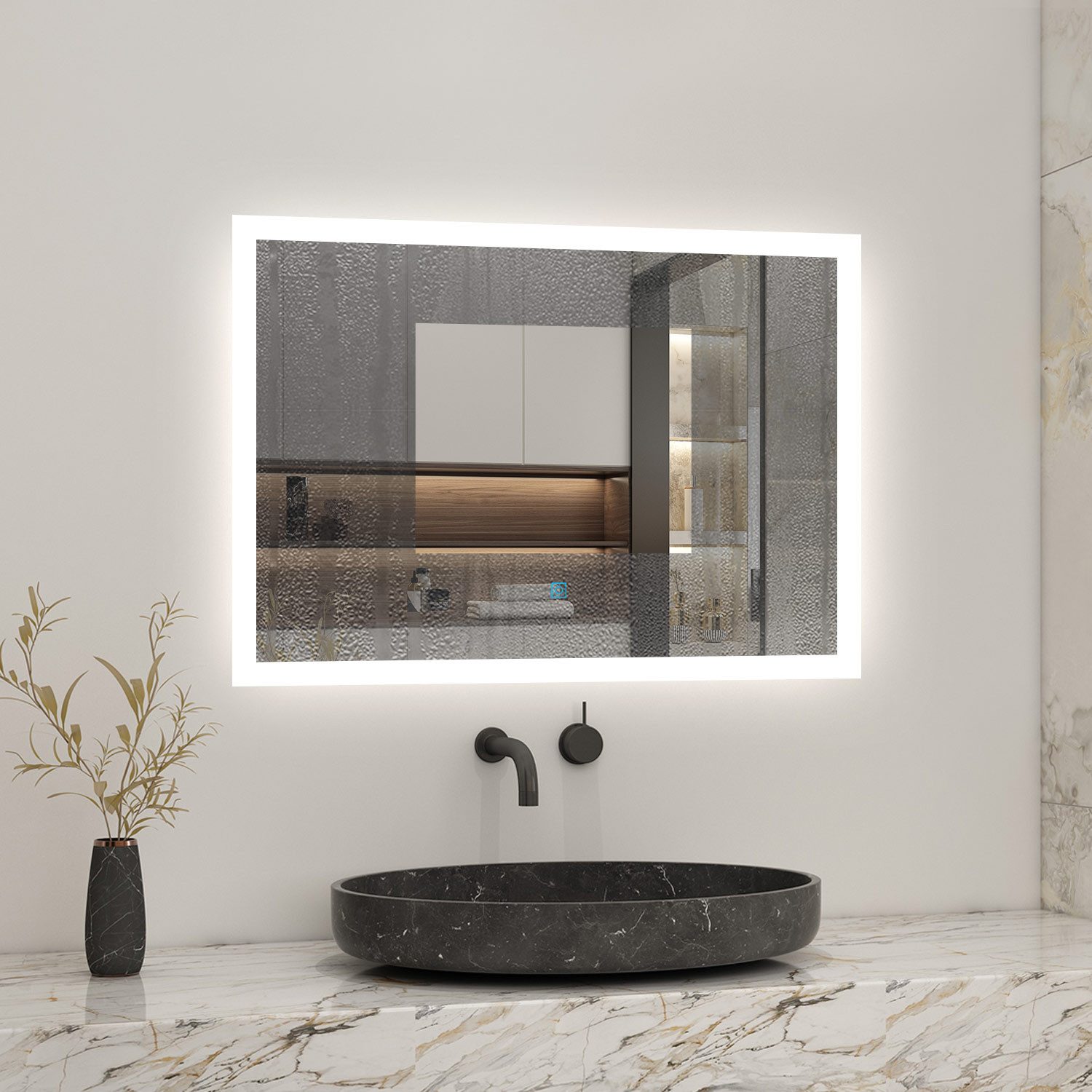 Aica Sanitär Badspiegel Badspiegel Spiegel mit günstig online kaufen