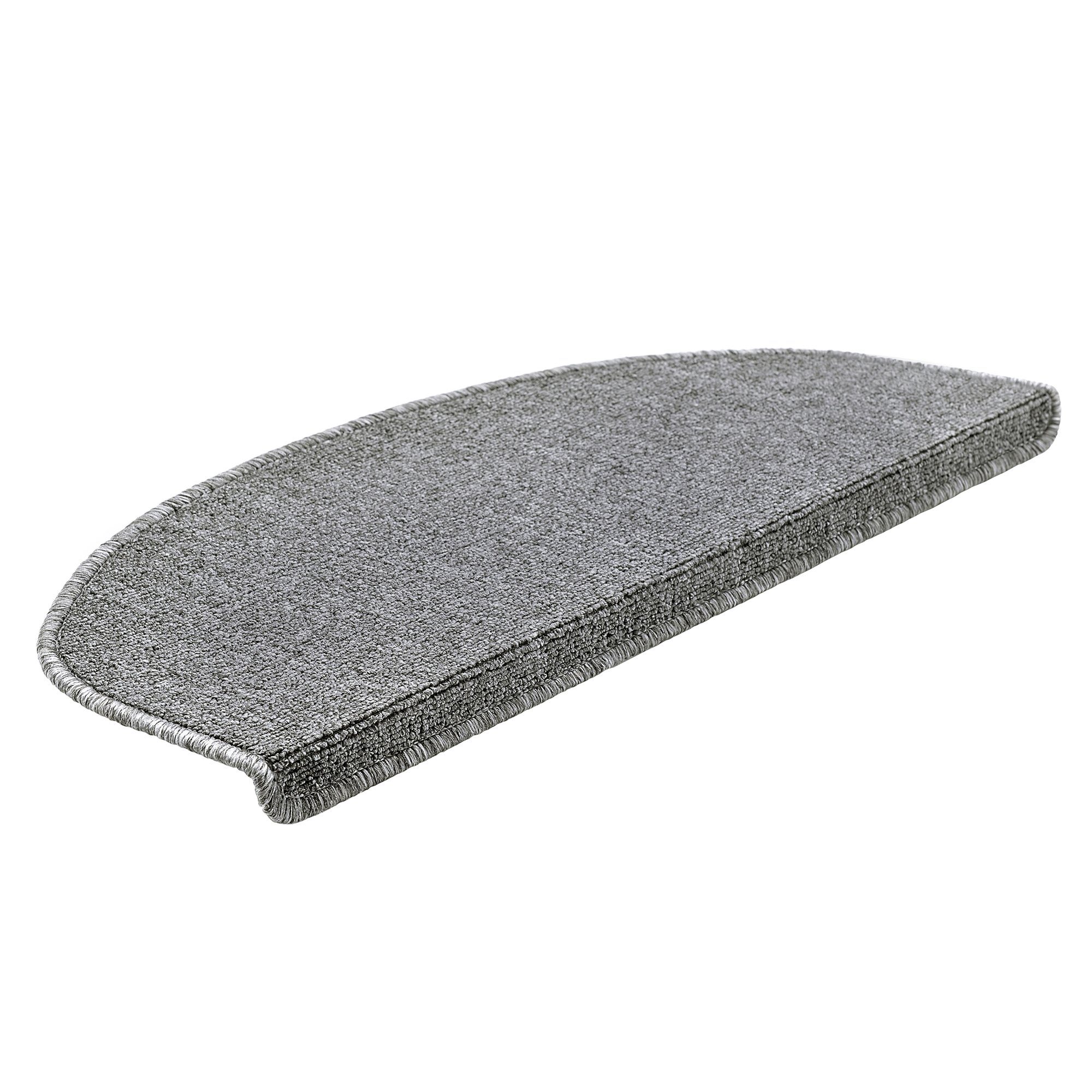 en.casa Stufenmatte, halbrund, 15er Set Treppenmatten halbrund 65x24cm selb günstig online kaufen