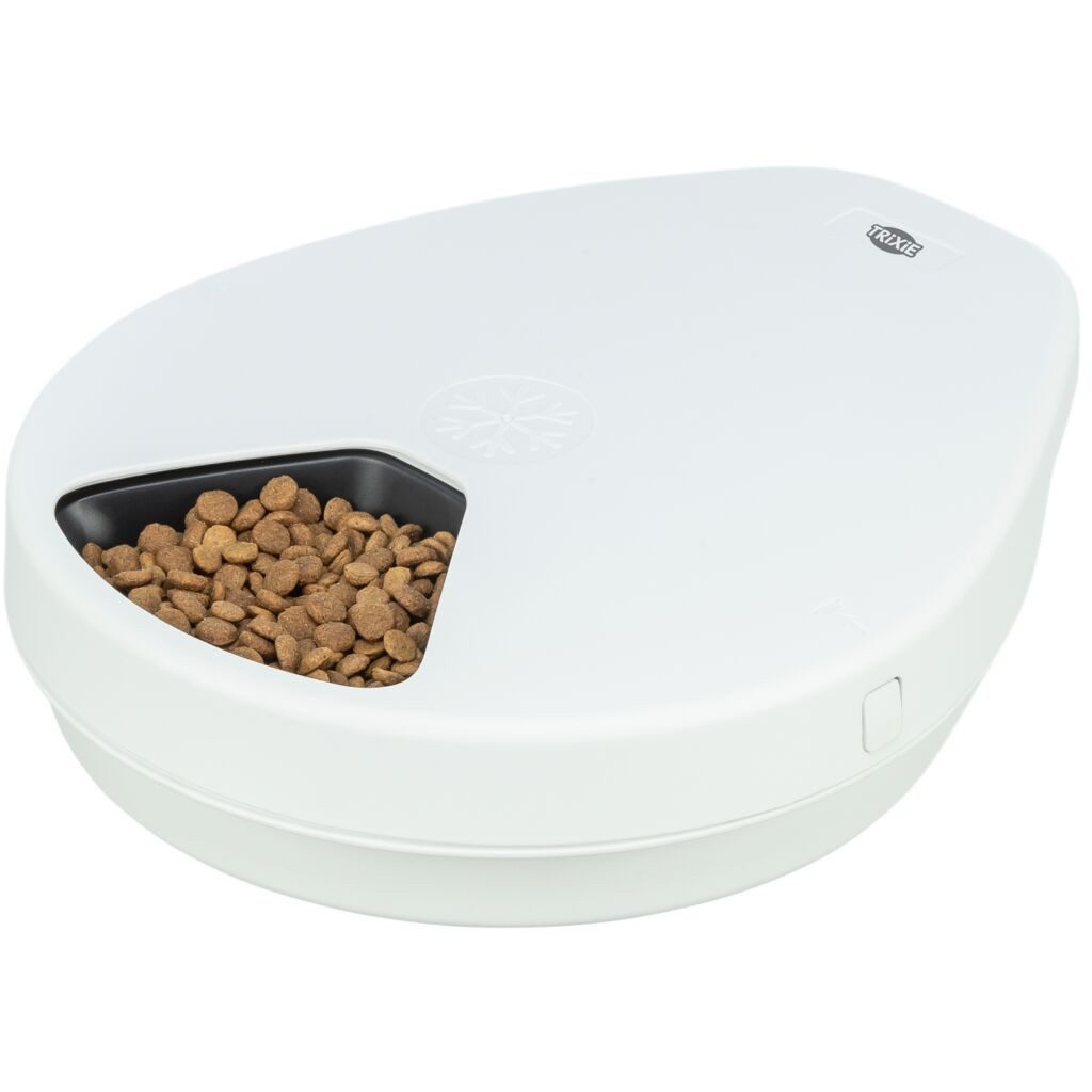 TRIXIE Hunde-Futterautomat Futterautomat TX4+1 (F10) für Hunde und Katzen mit Kühlung für Nassfut