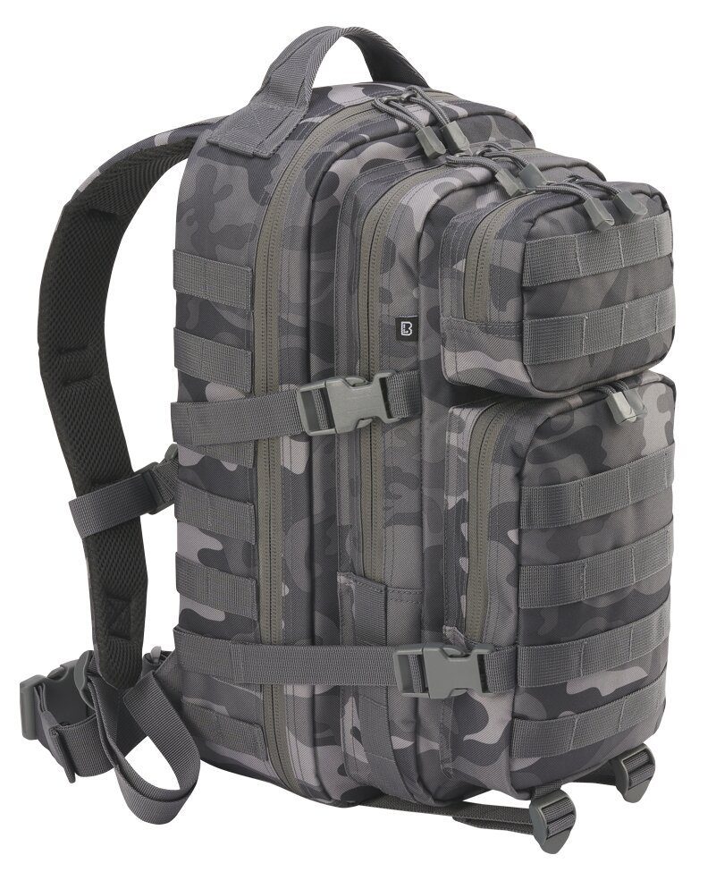 camouflage Backpack Brandit US Accessoires Cooper grey Rucksack Medium
