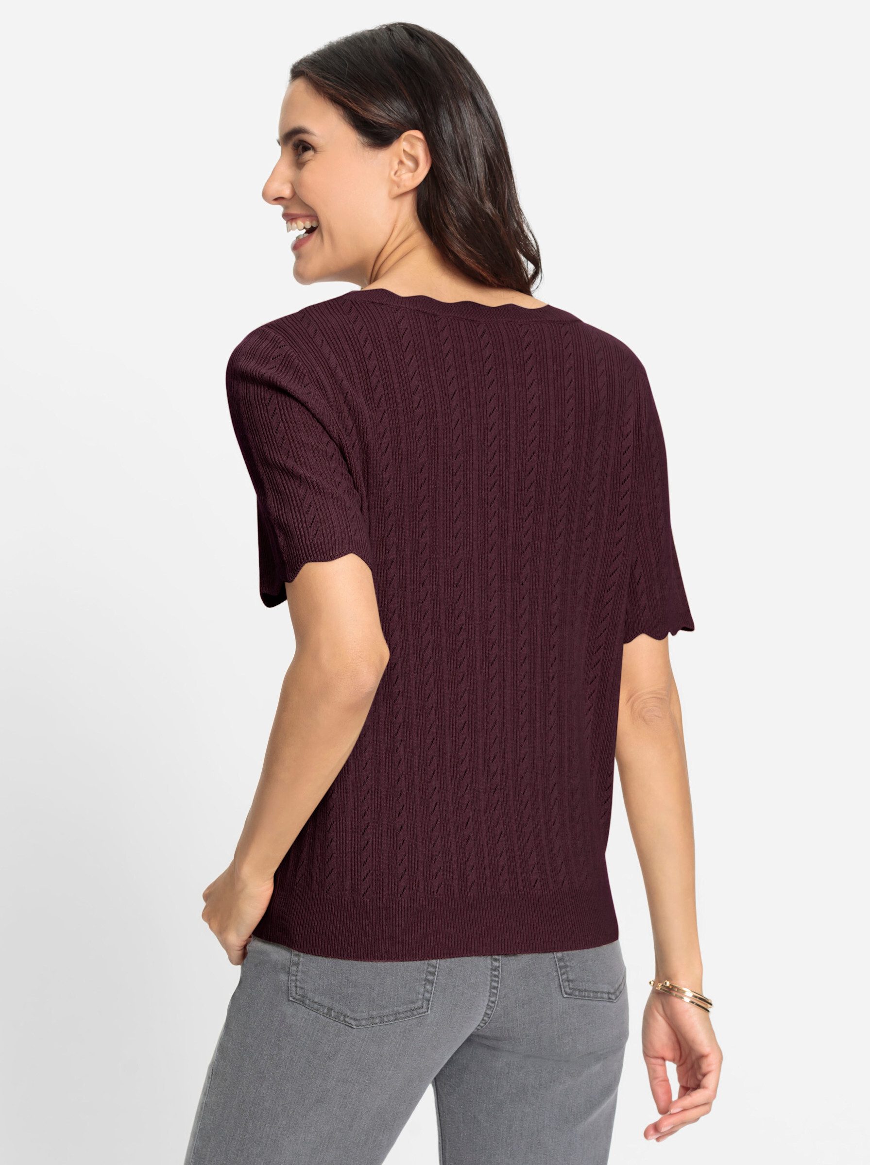 Witt Strickpullover Kurzarmpullover . günstig online kaufen