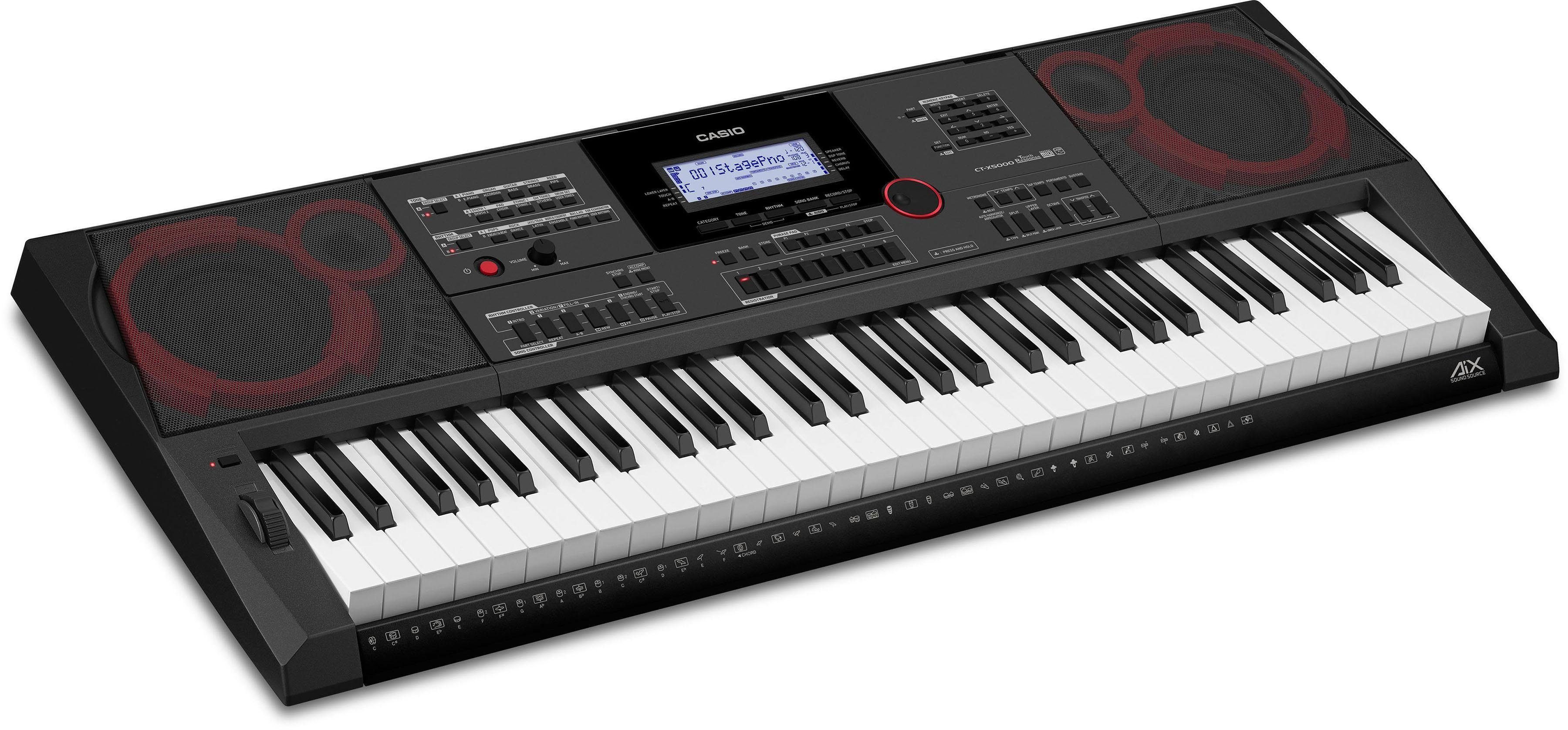 CASIO Home-Keyboard CT-X5000 (Set), inklusive Keyboardstativ