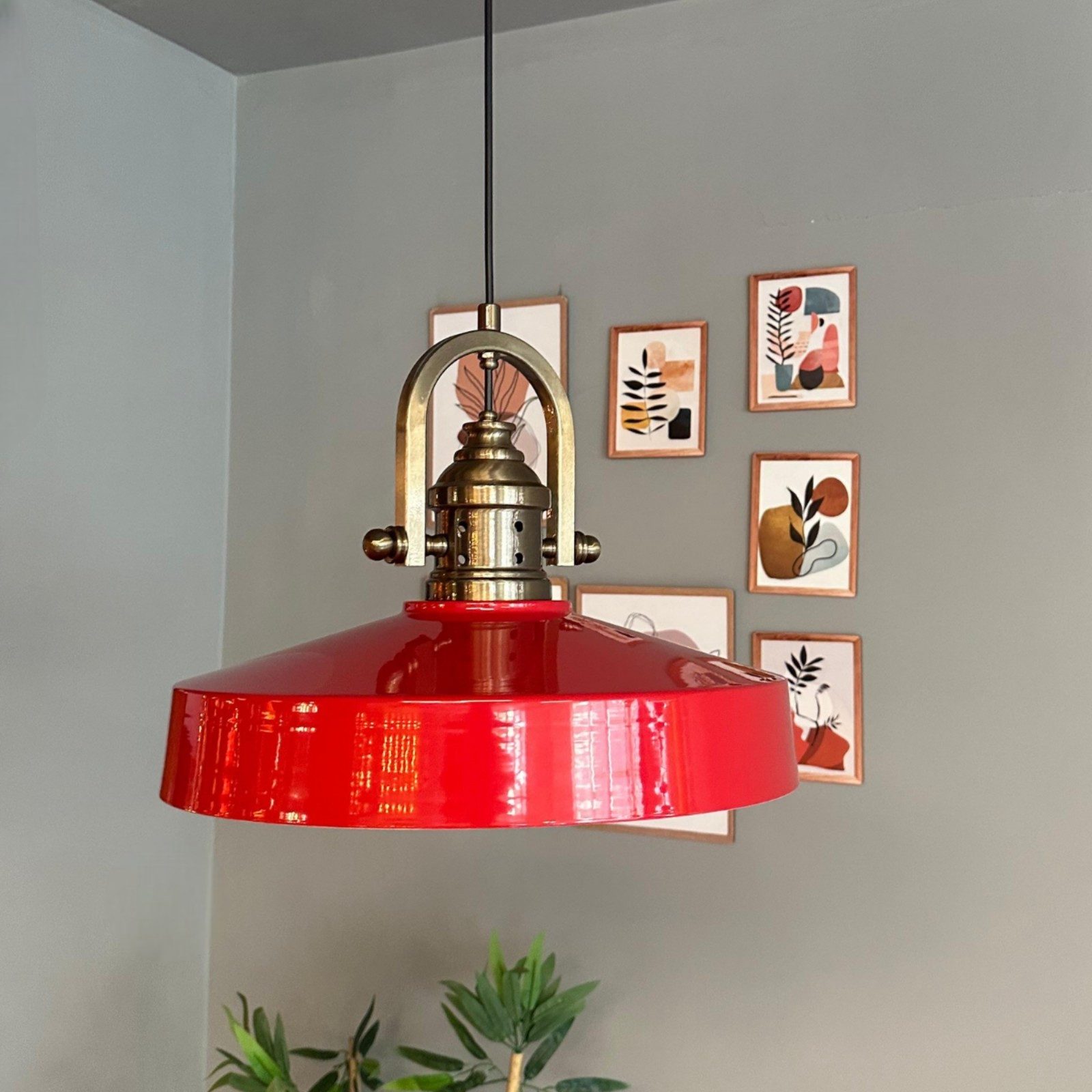 Bamyum Pendelleuchte Ace-Finke Vintage Pendelleuchte Industrial günstig online kaufen