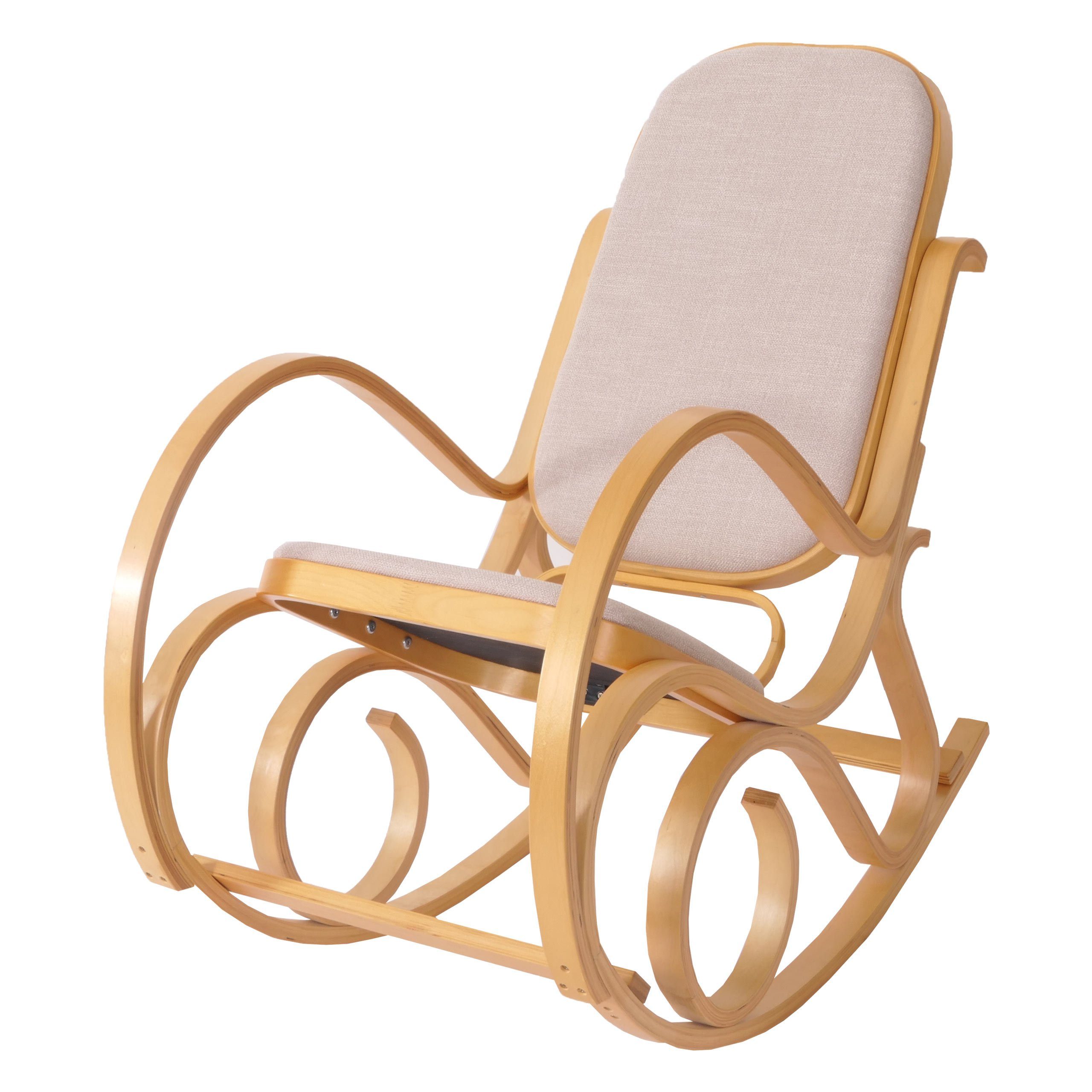 MCW Schaukelstuhl Gallarate, Retro-Design, Stabiles Gestell, günstig online kaufen