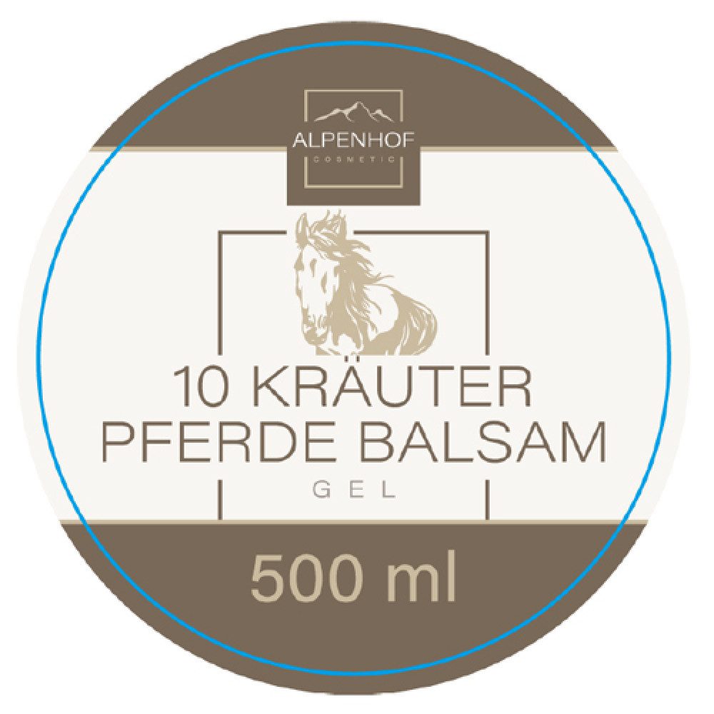 ALPENHOF Feuchtigkeitscreme Alpenhof 10 Kräuter Pferdebalsam 500ml, 1-tlg.