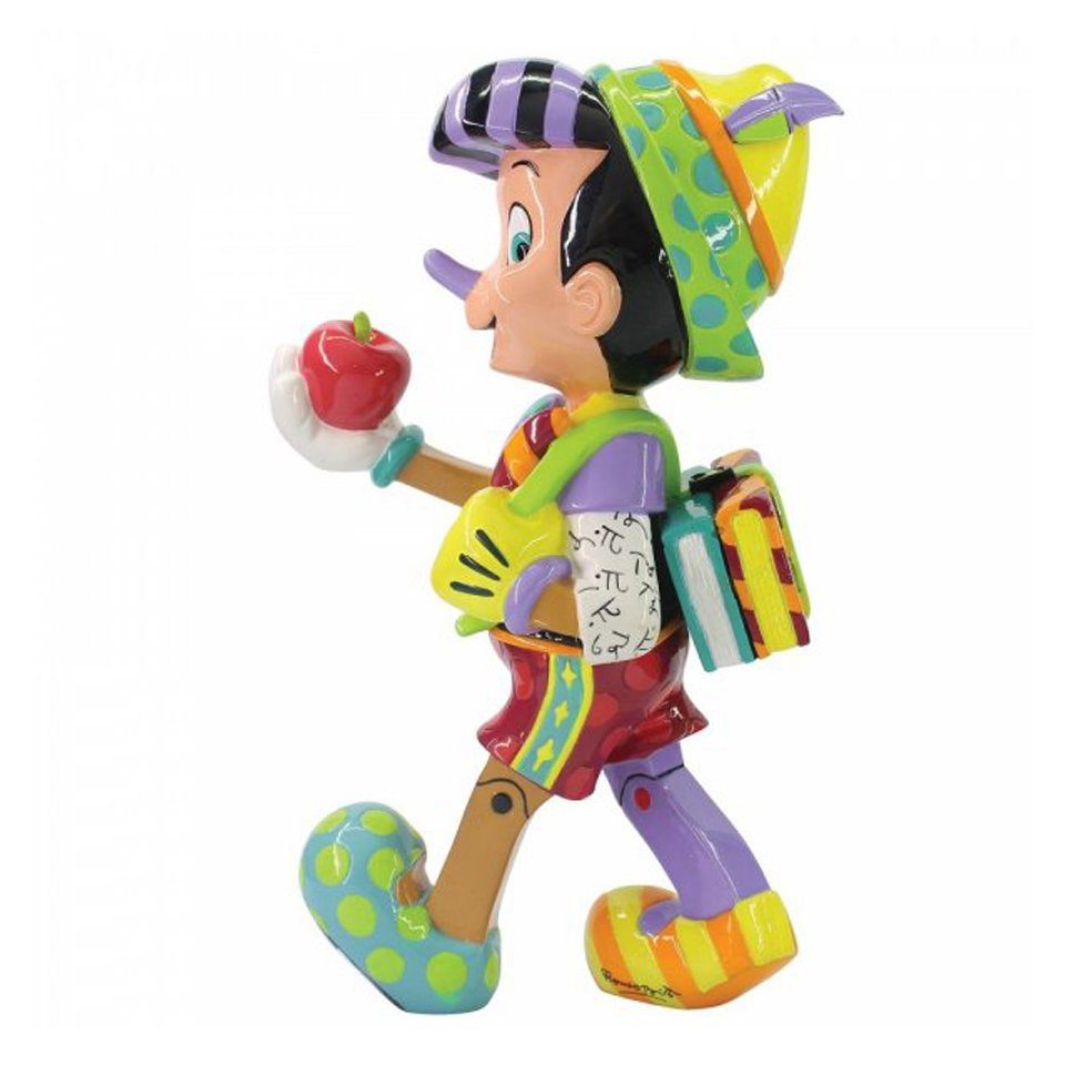 Dekofigur Pinocchio mit Art Figur Design Collection, Britto Disney Disney Pop Apfel, BRITTO by