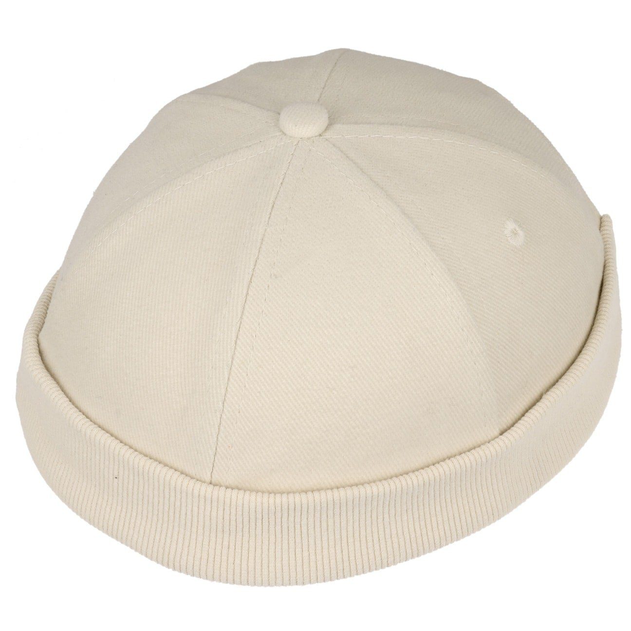 beige Dockercap Lipodo Docker Schiebermütze (1-St)