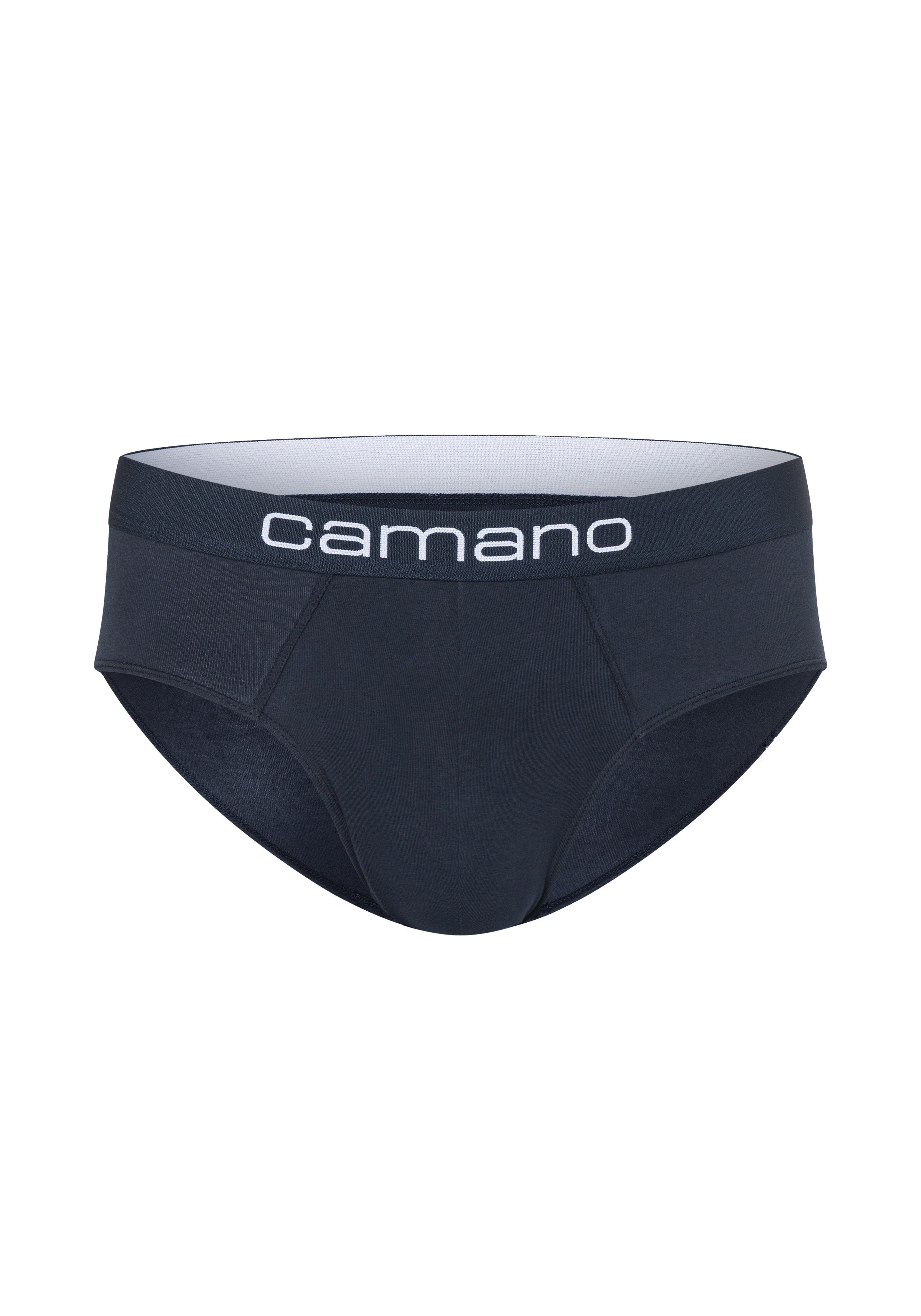 (2-St) bequemem nachhaltigerer mit Komfortbund dunkelblau Baumwolle mit Slip Comfort (BCI) Camano