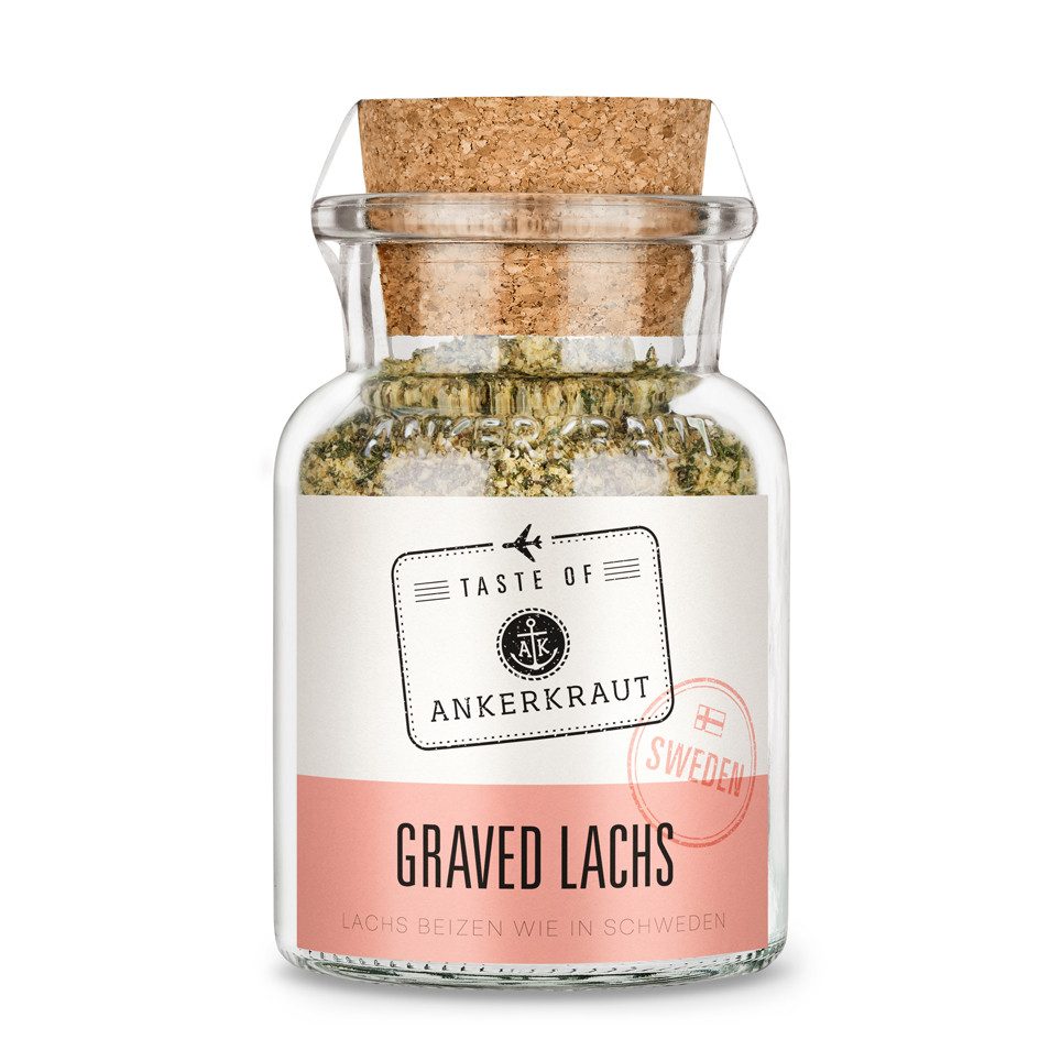 Ankerkraut Gewürz Graved Lachs (Schweden), Ankerkraut Gewürz zu Lachs - Kochen