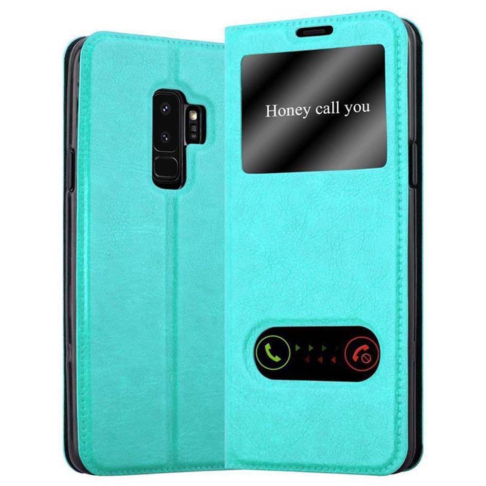 Cadorabo Handyhülle für Samsung Galaxy S9 PLUS Hülle Samsung Galaxy S9 PLUS, Klappbare Handy Schutzhülle - Hülle - mit Standfunktion und Kartenfach