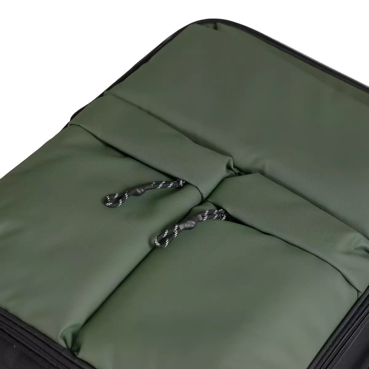 Super Solu Kofferset Leicht Weichschalenkoffer mit TSA wasserabweisend Reisekoffer, 4 Rollen, (Stoffkoffer Set, 3 tlg., Grün), Erweiterbar, Haltbar Weichgepäck
