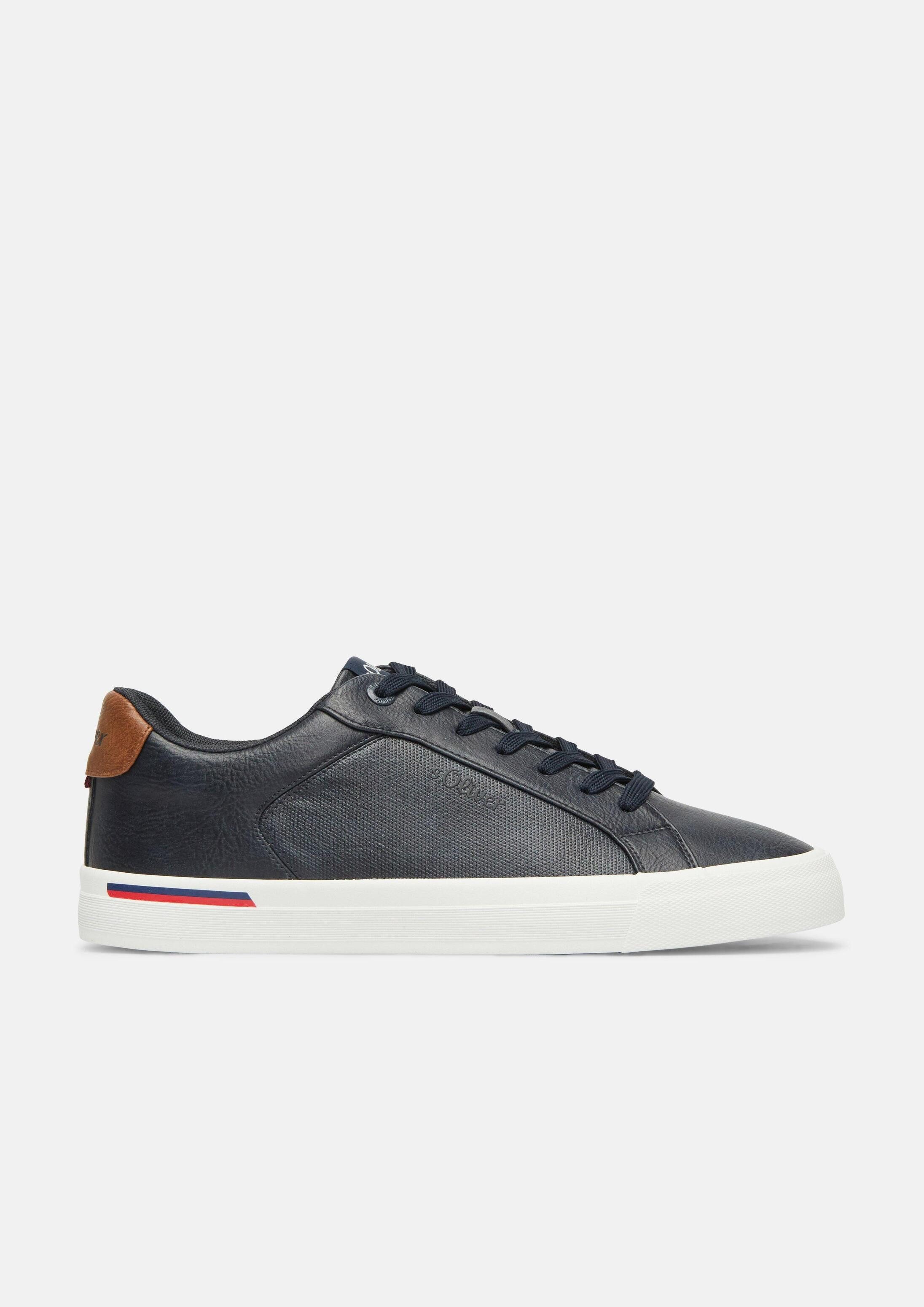 s.Oliver Sneakers Sneaker Sneaker in Leder-Optik