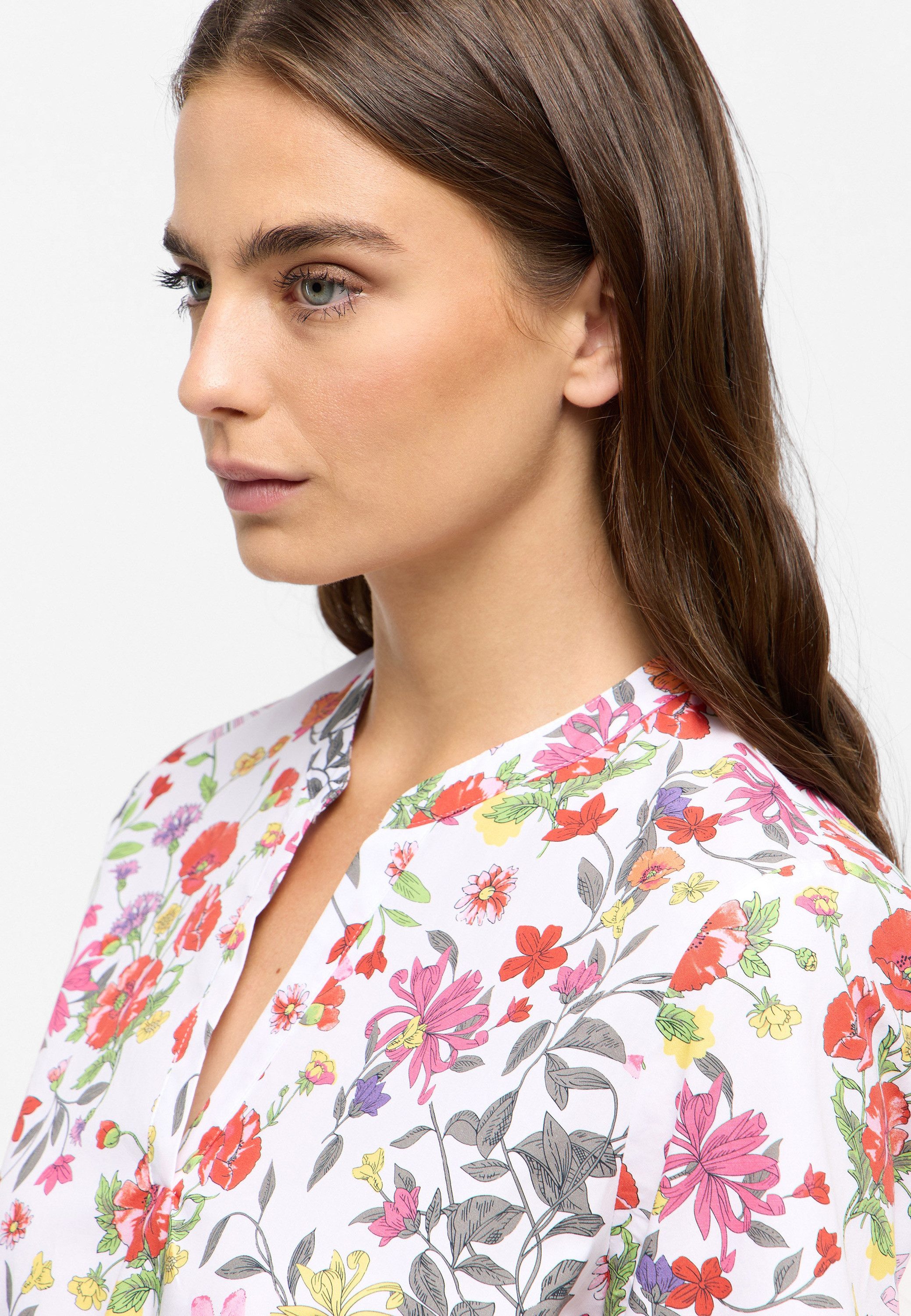 Eterna Longbluse LOOSE FIT EASY IRON (bügelleicht)