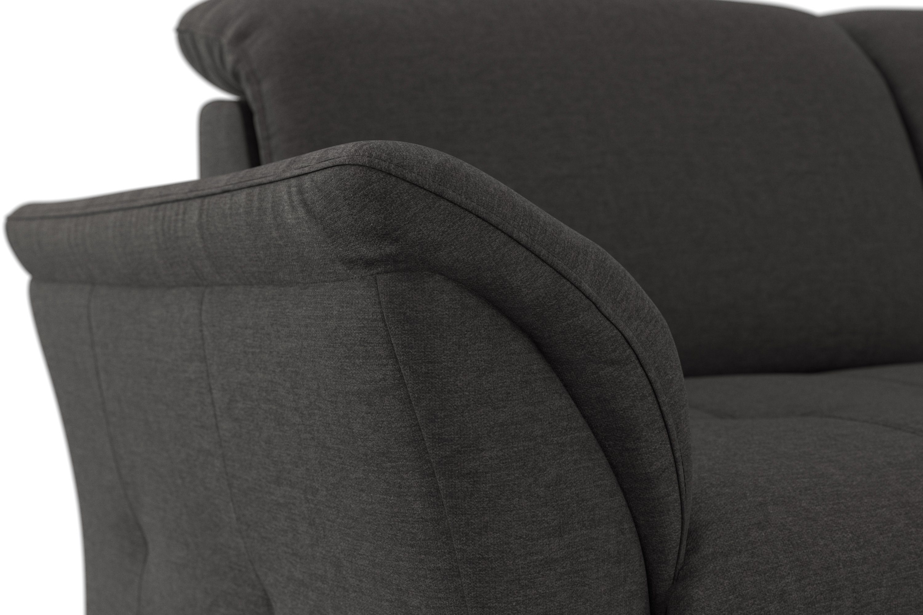 sit&more Ecksofa Maggiore, Kopfteilverstellung, Bettfunktion Stauraum wahlweise und mit