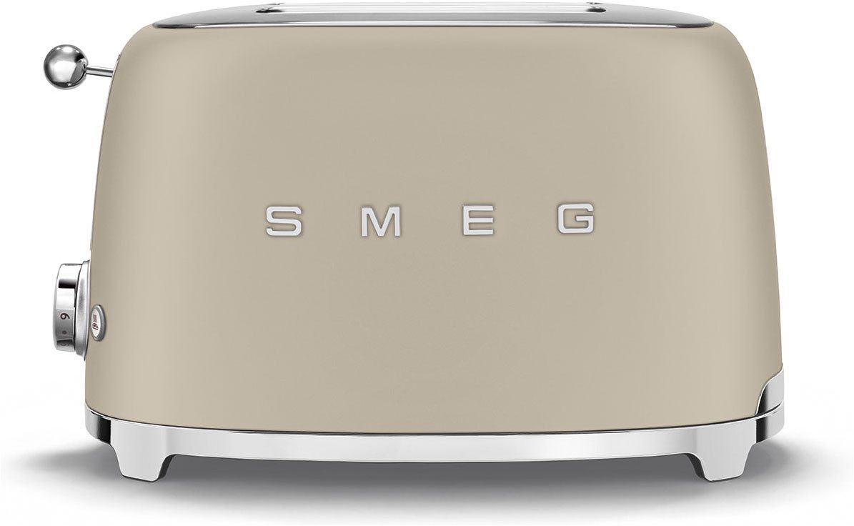 Smeg Toaster TSF01MLMEU, 2 Schlitze, für 2 XXL-Toastscheiben, 950 W