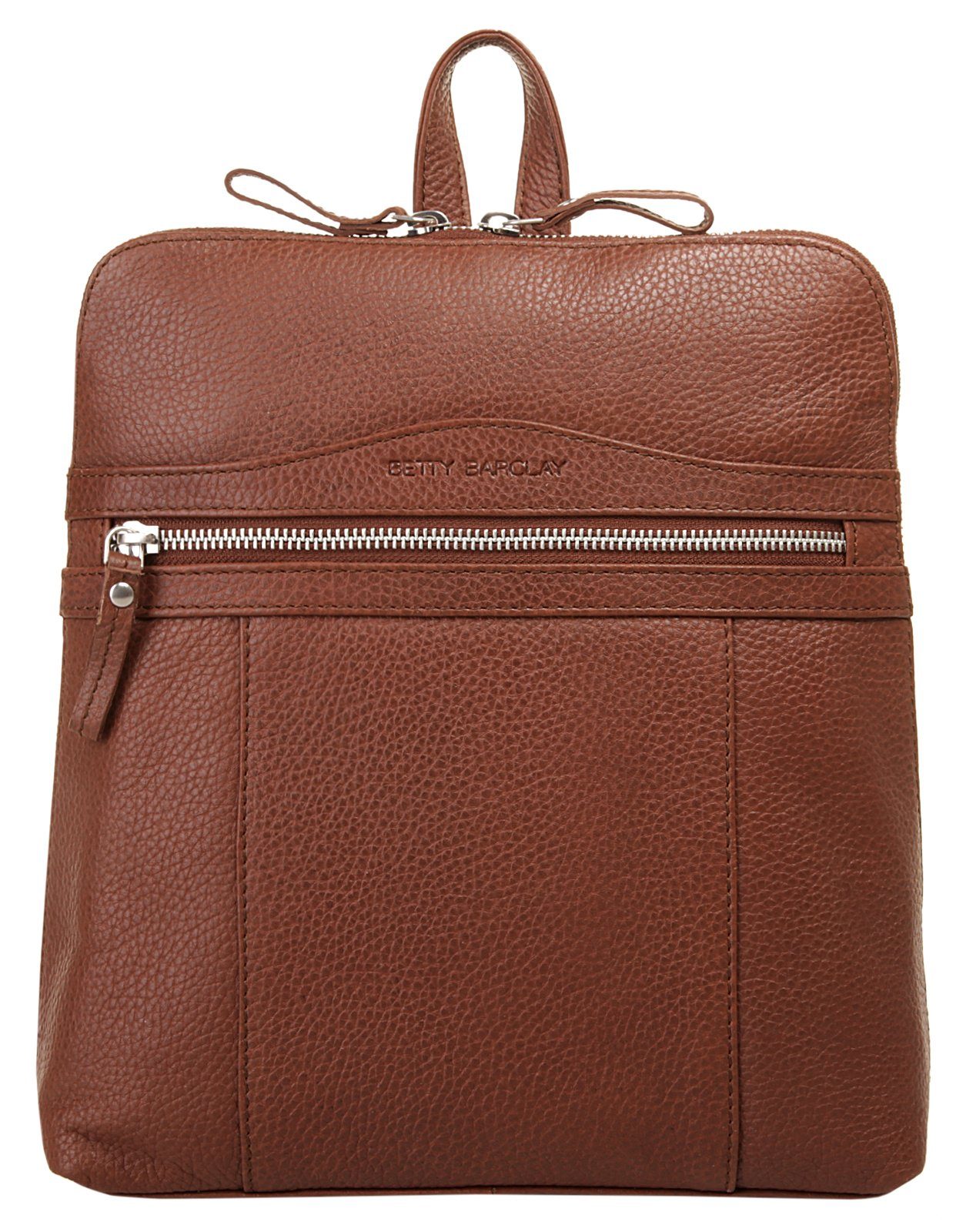 Betty Barclay Cityrucksack BETTY BARCLAY Damen echt Leder, echt Leder