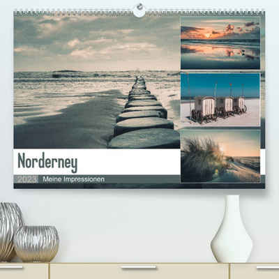 CALVENDO Wandkalender Mein Jahr auf Norderney (Premium, hochwertiger DIN A2 Wandkalender 2023, Kunstdruck in Hochglanz)