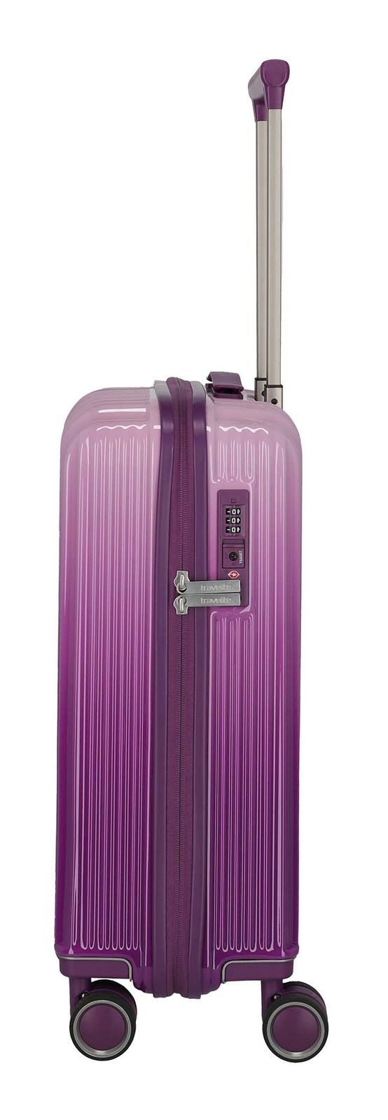 travelite Hartschalen-Trolley 4W Trolley, 4 Rollen