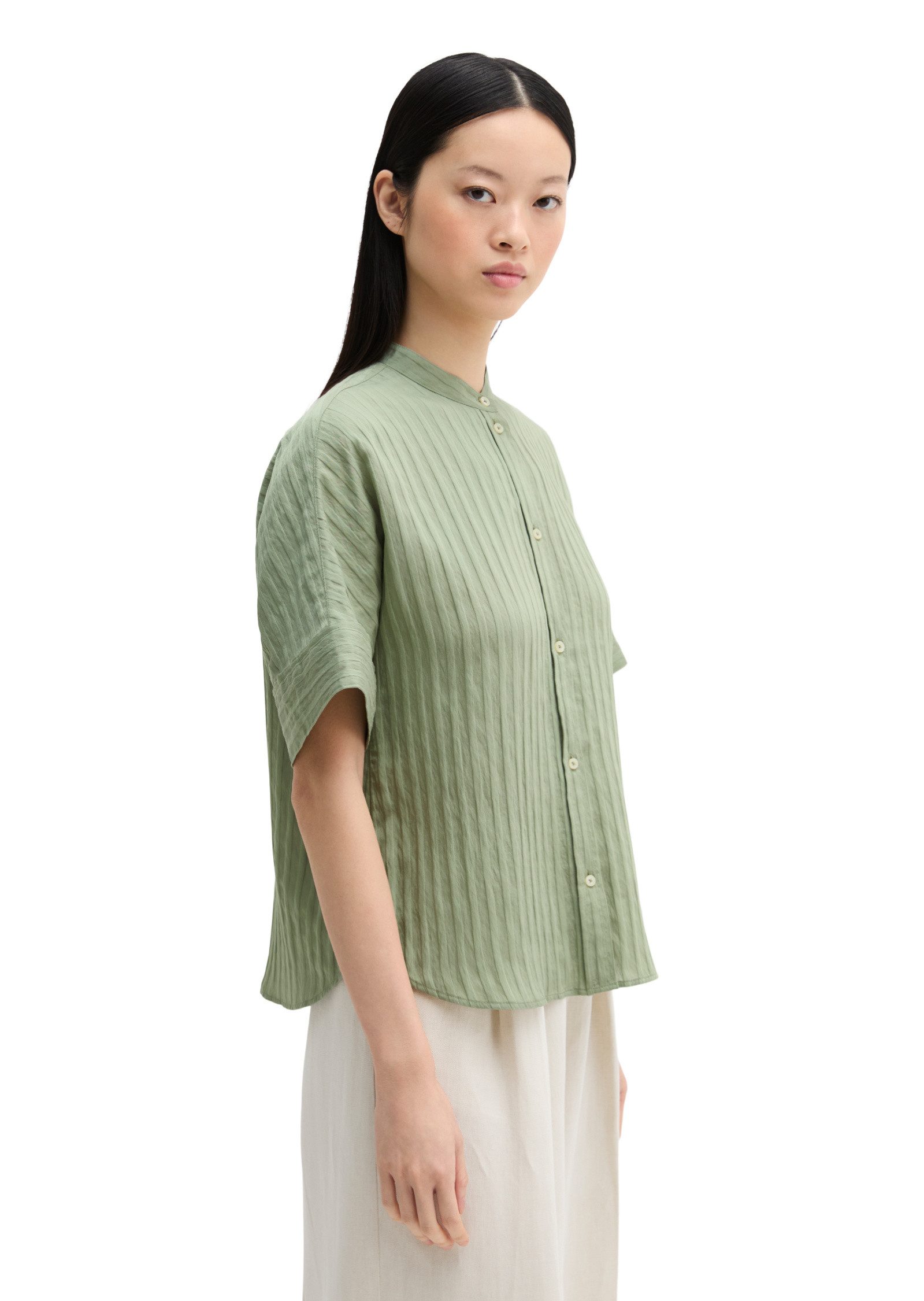 Marc O'Polo Kurzarmbluse aus TENCEL™ Modal