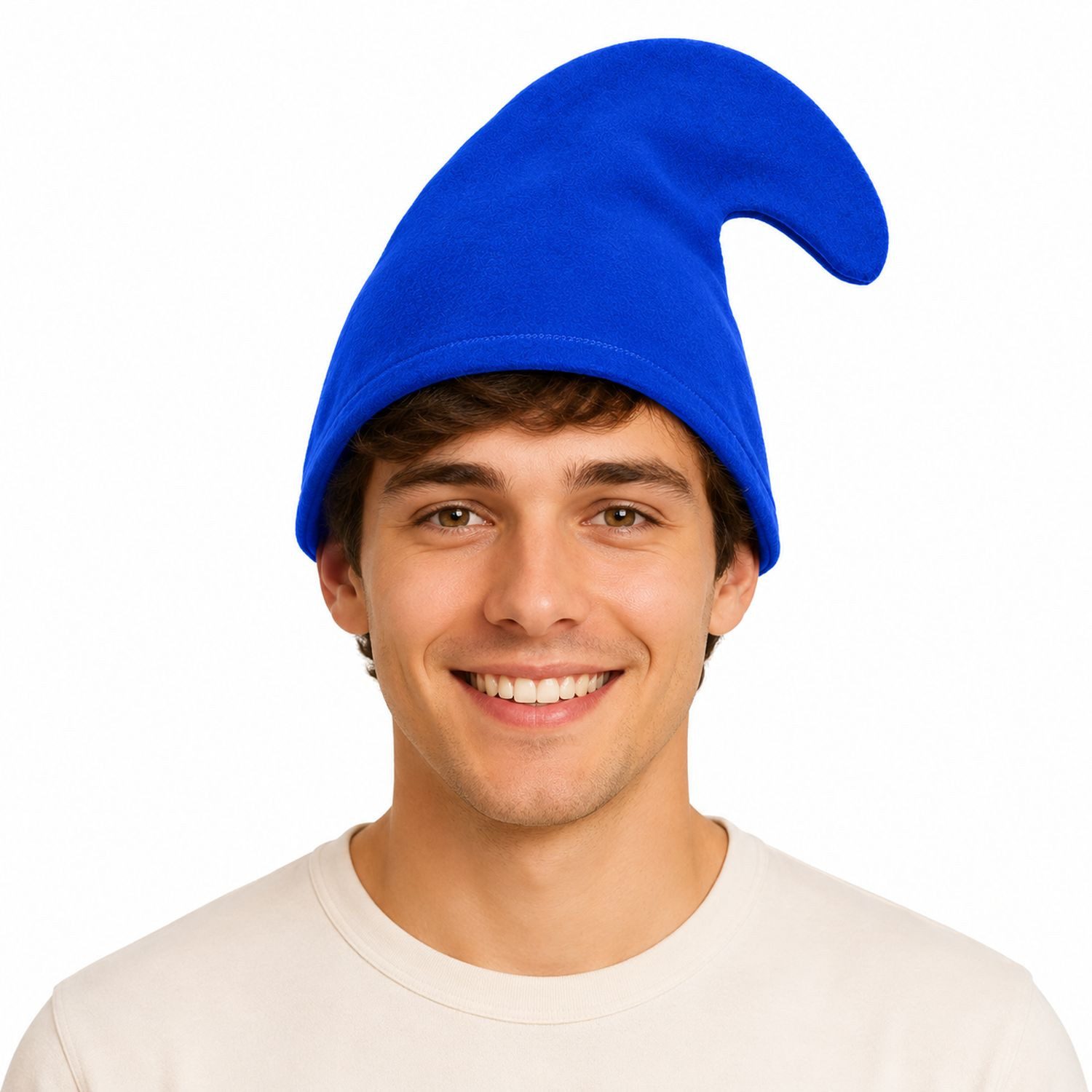 Das Kostümland Kostüm Zwergenmütze für Erwachsene, Blau