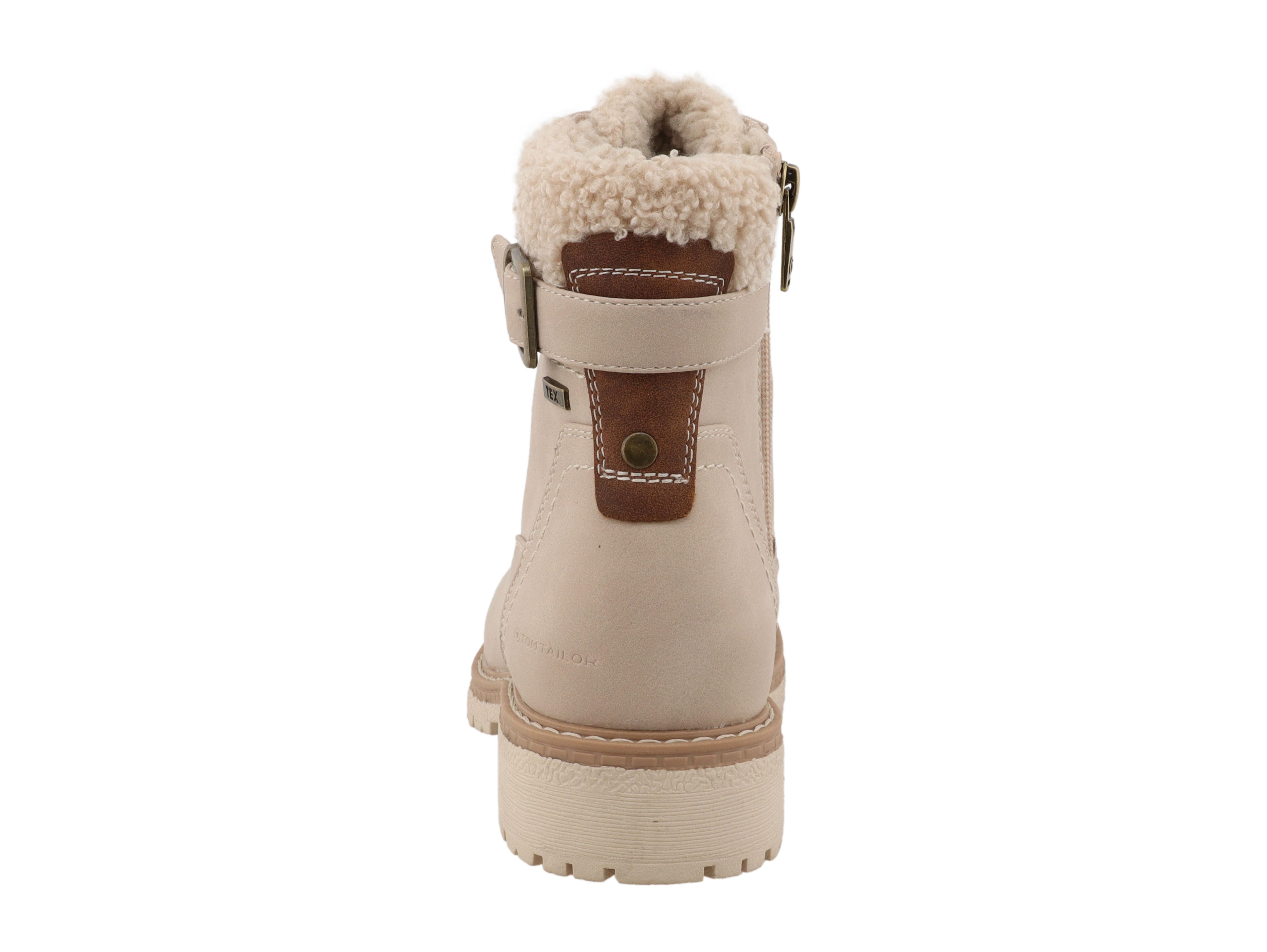 TOM TAILOR Winterboots Workerboots, Hiking Boot mit Blockabsatz
