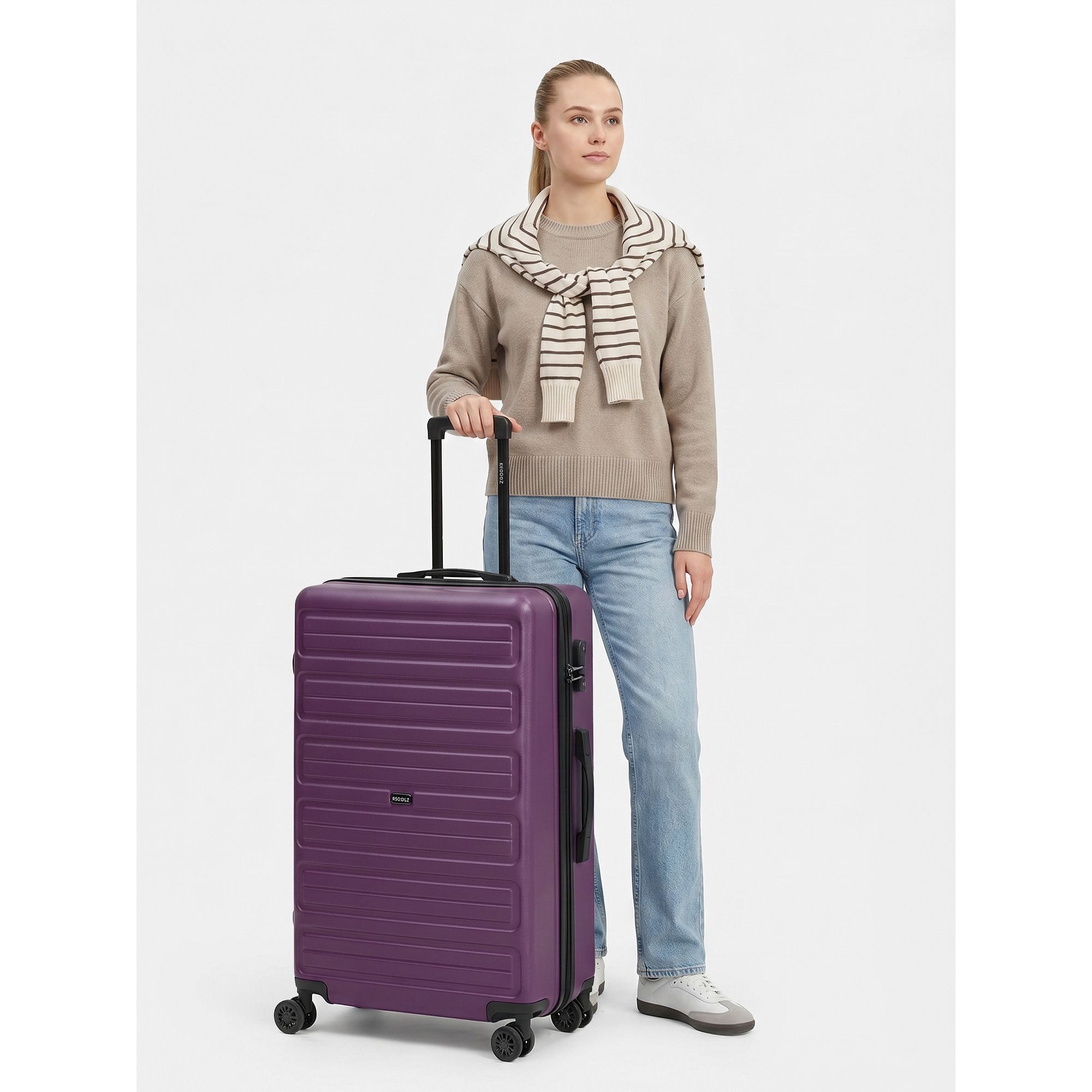 Redolz Hartschalen-Trolley Essentials 08, 4 Rollen, ABS