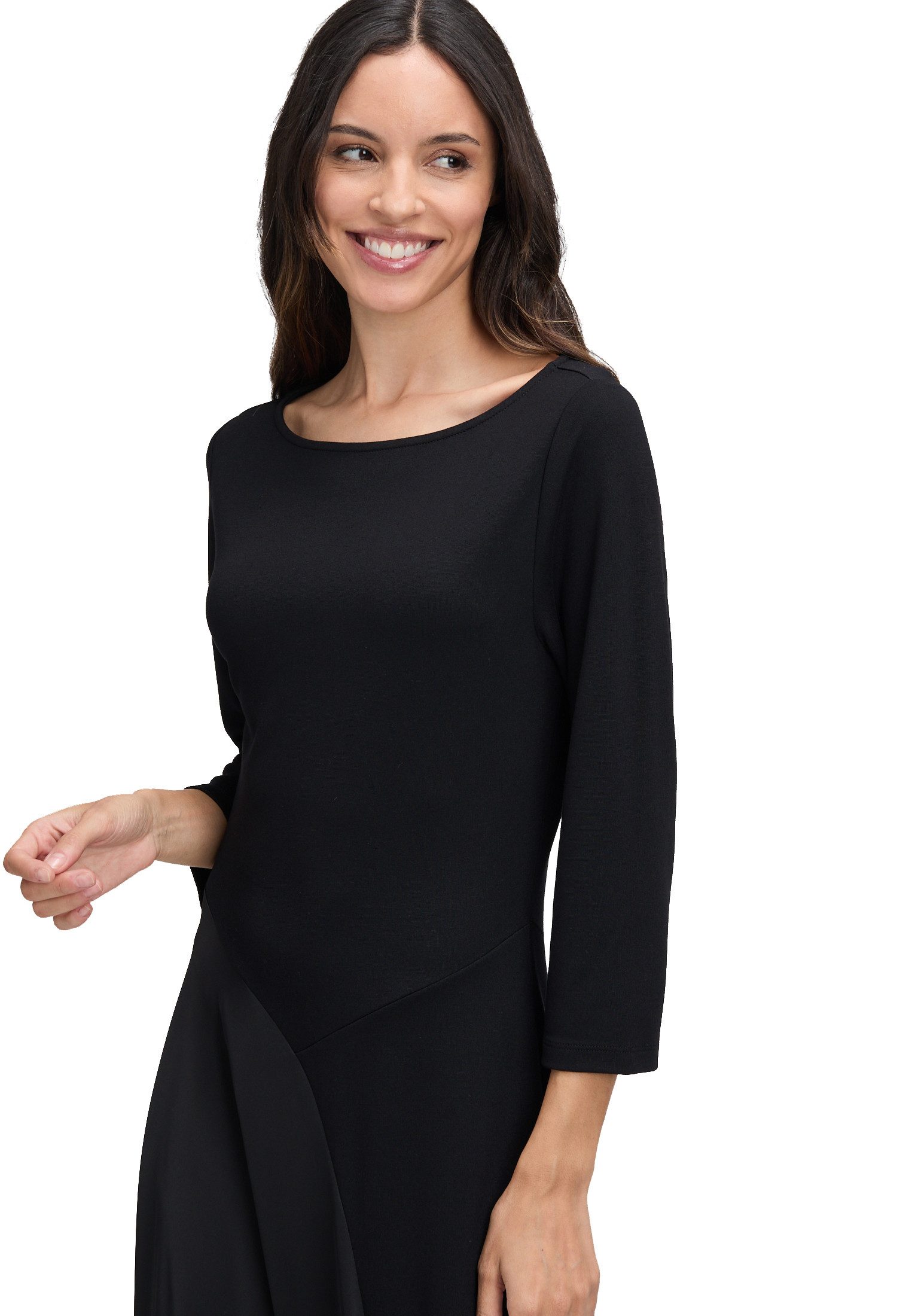 Cartoon Jerseykleid Damen mit 3/4 Arm