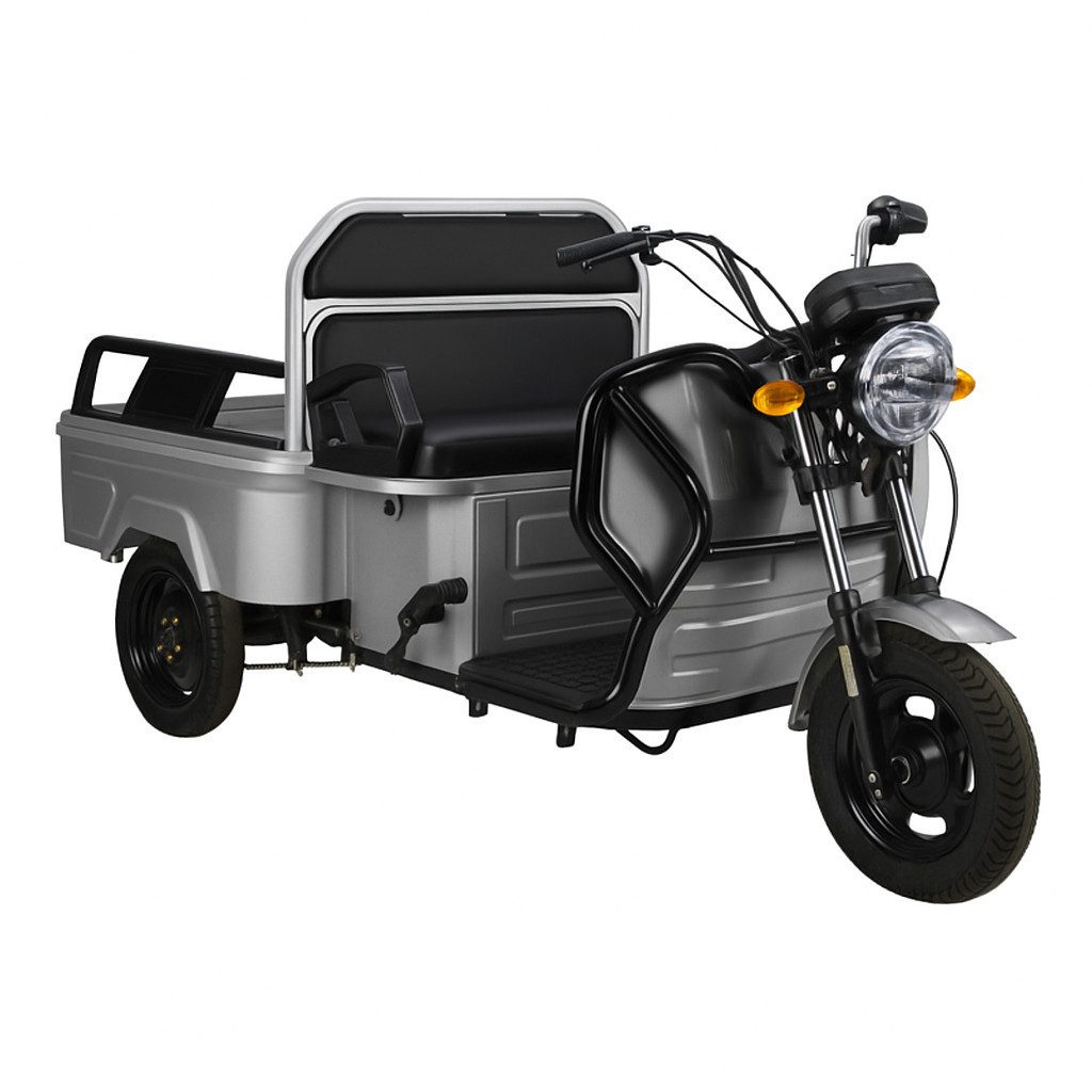 STW GmbH E-Motorroller Cargo Compact Elektro Lastenrad Lasten-Dreirad offen, VT5-Mini, 25 km/h