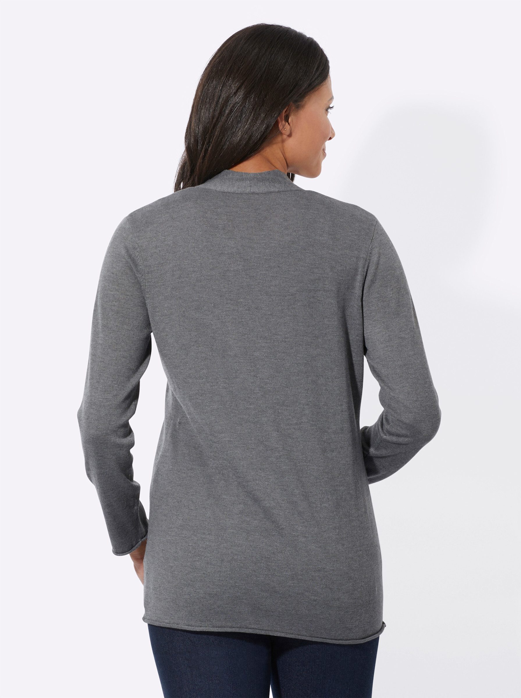 Sieh an! Strickjacke Strickjacke Langarm günstig online kaufen