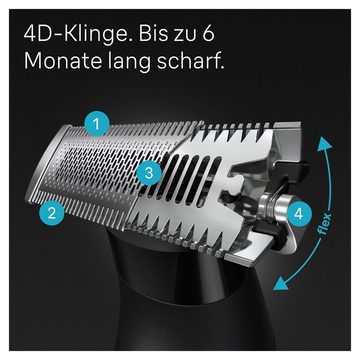 Braun Haarschneider Series X XT5200, wasserdicht, 4D-Flex-Klinge