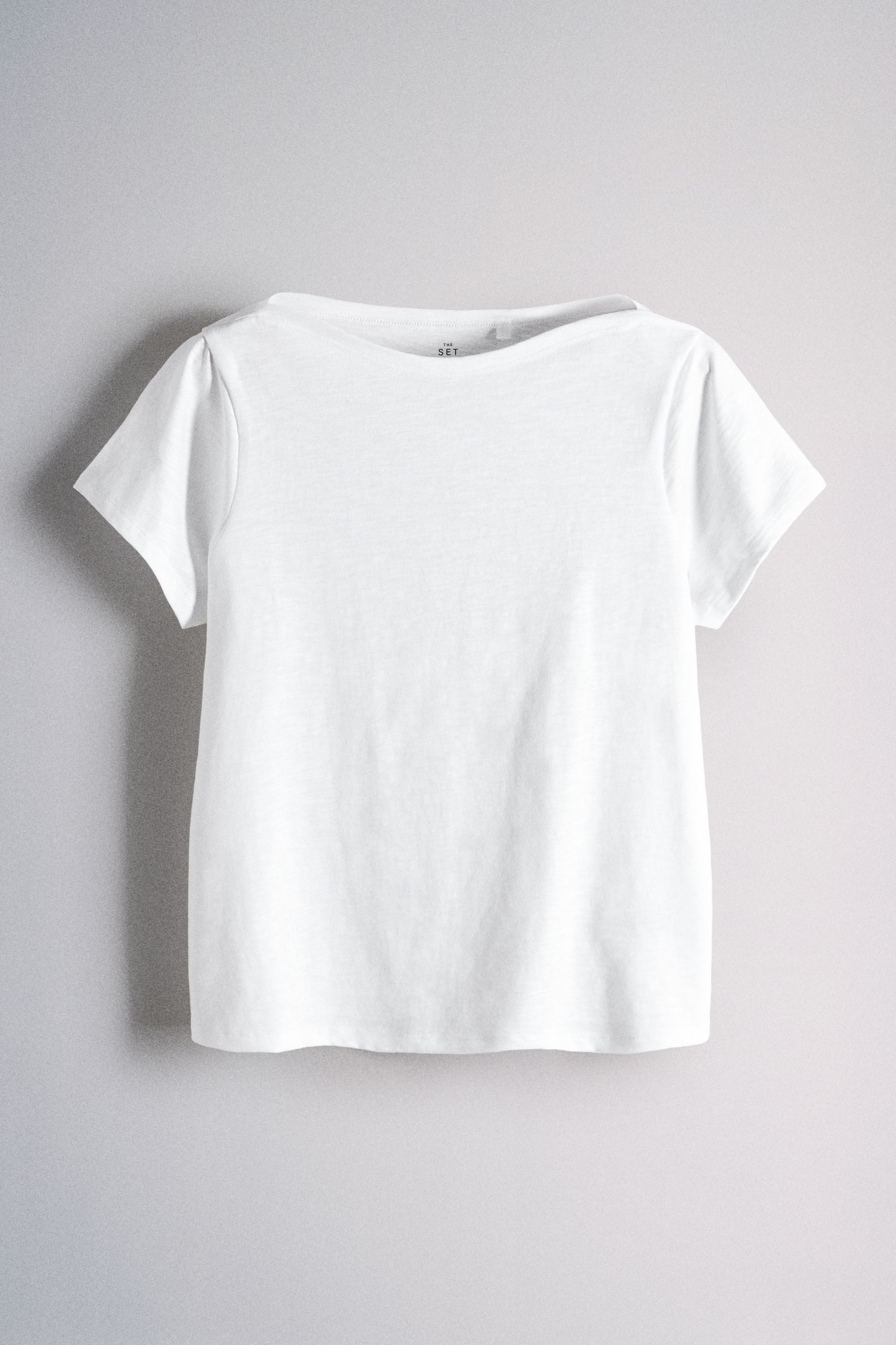 The Set T-Shirt The Set T-Shirts mit U-Boot-Ausschnitt, 3er-Pack (3-tlg)