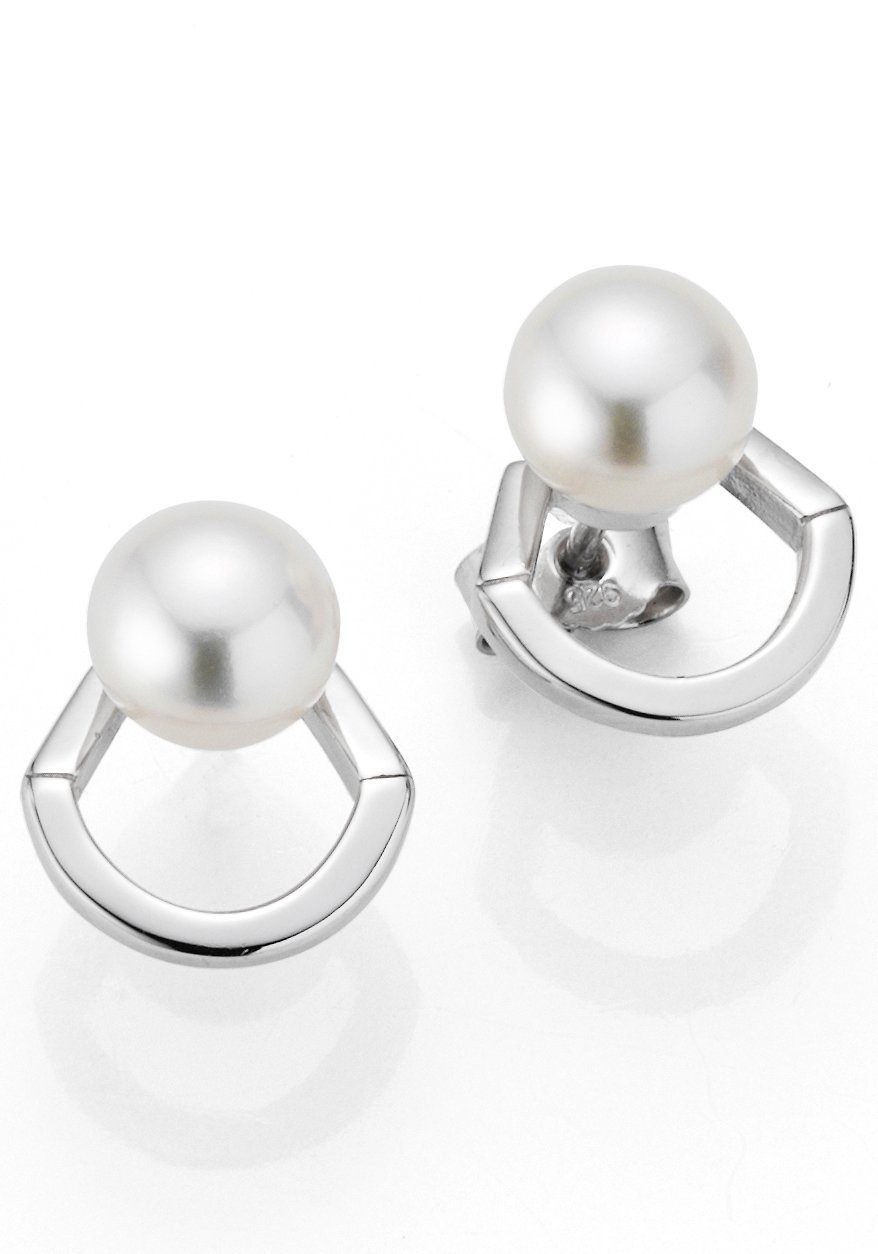 Adriana Paar Ohrstecker Amalfi, A4, Made in Germany - mit Süßwasserzuchtperle