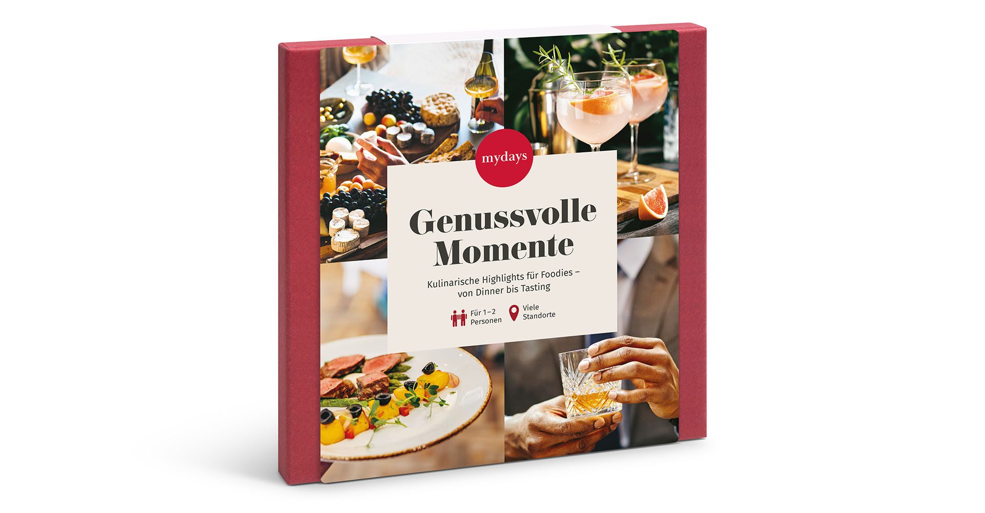 mydays Erlebnisgutschein Geschenkbox Genussvolle Momente, Genussvolle Momente - Kulinarik trifft Gemeinsamzeit