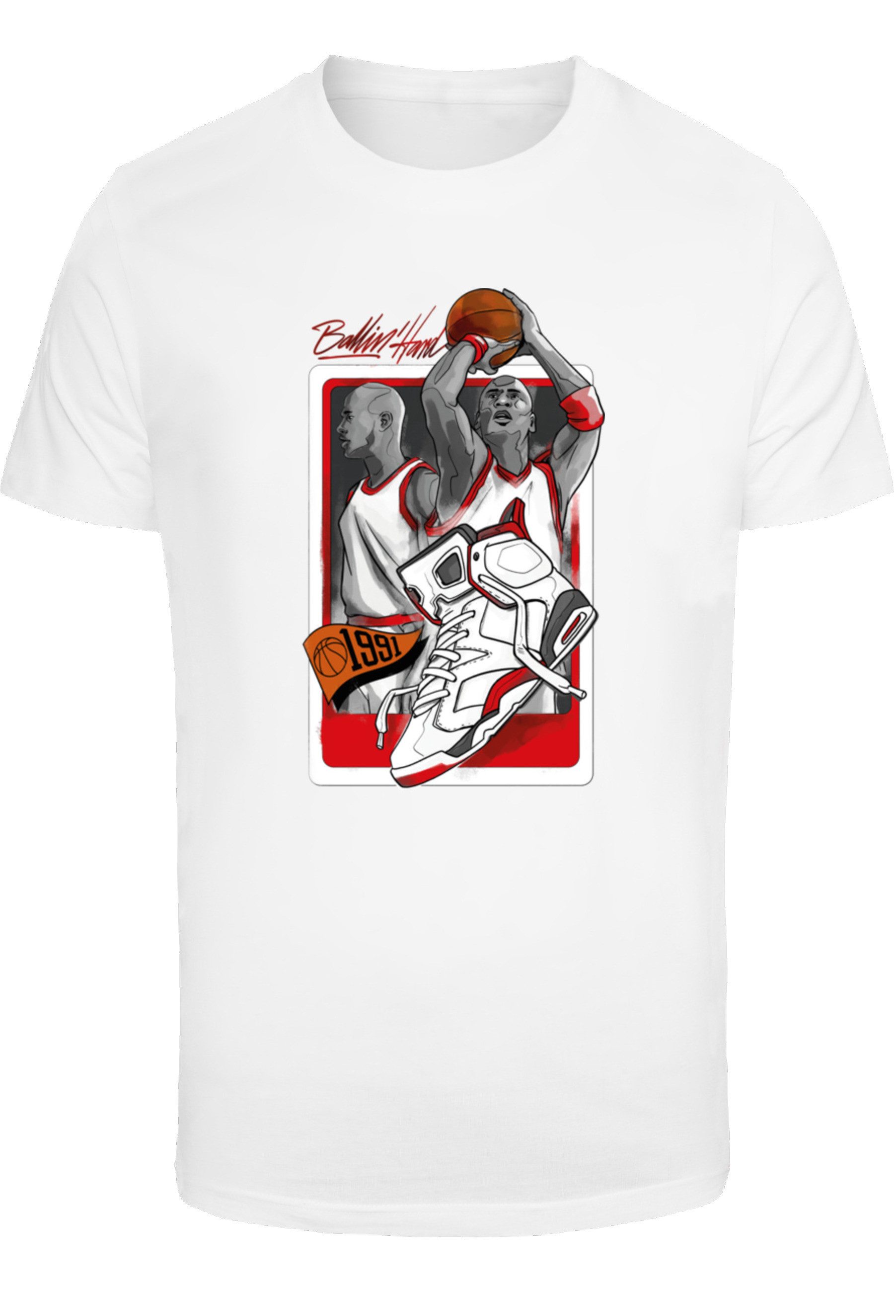 Kurzarmshirt MisterTee Herren Ballin Hard 1991 Tee