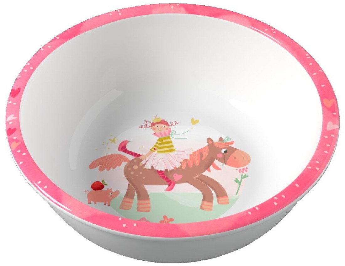 Haba Kindergeschirr-Set Essen & Trinken Schüssel Prinzessin & Pferd 2012440004