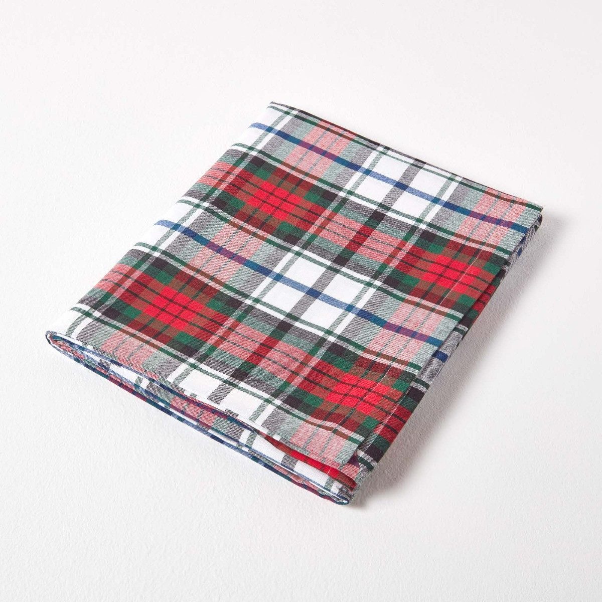 Homescapes Tischdecke Macduff Tischdecke aus 100% Baumwolle, 138 x 178 cm, bunt kariert (1-tlg)