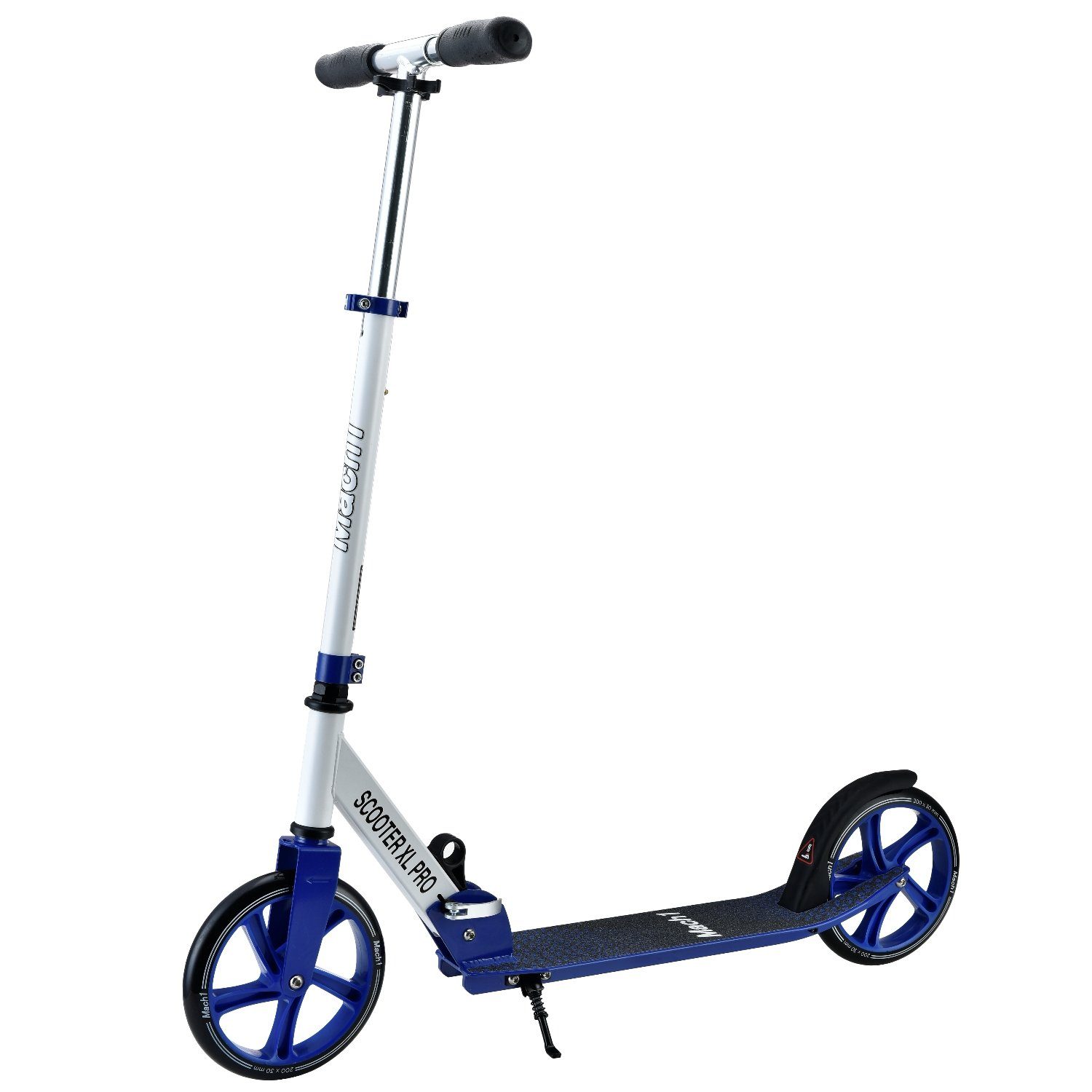 Mach1 Cityroller Kick Scooter ALU City Roller mit 200mm Großen XXL Wheel Rollen