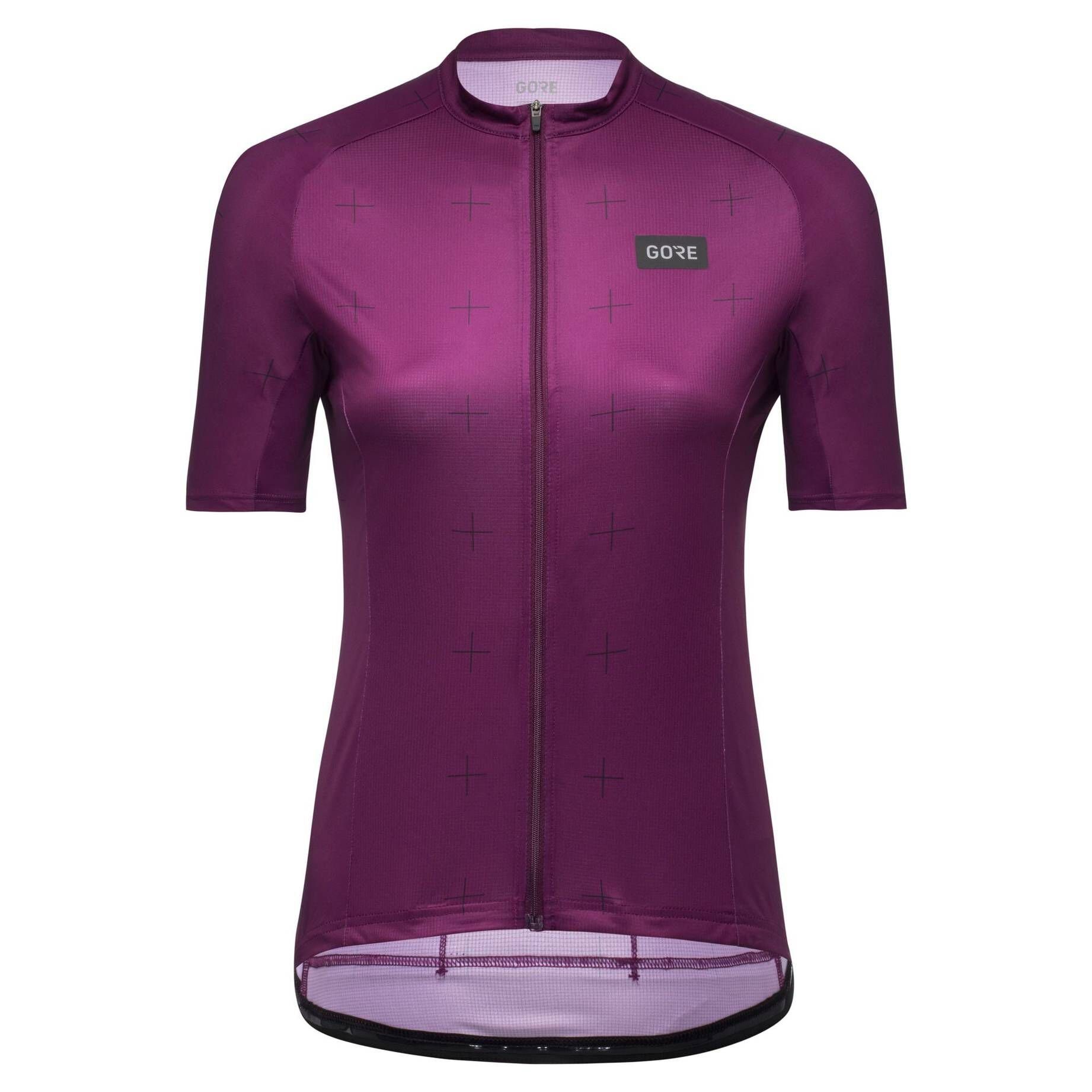 GORE® Wear Radtrikot Damen Fahrradtrikot lila Kurzarm (309) TRIKOT DAILY