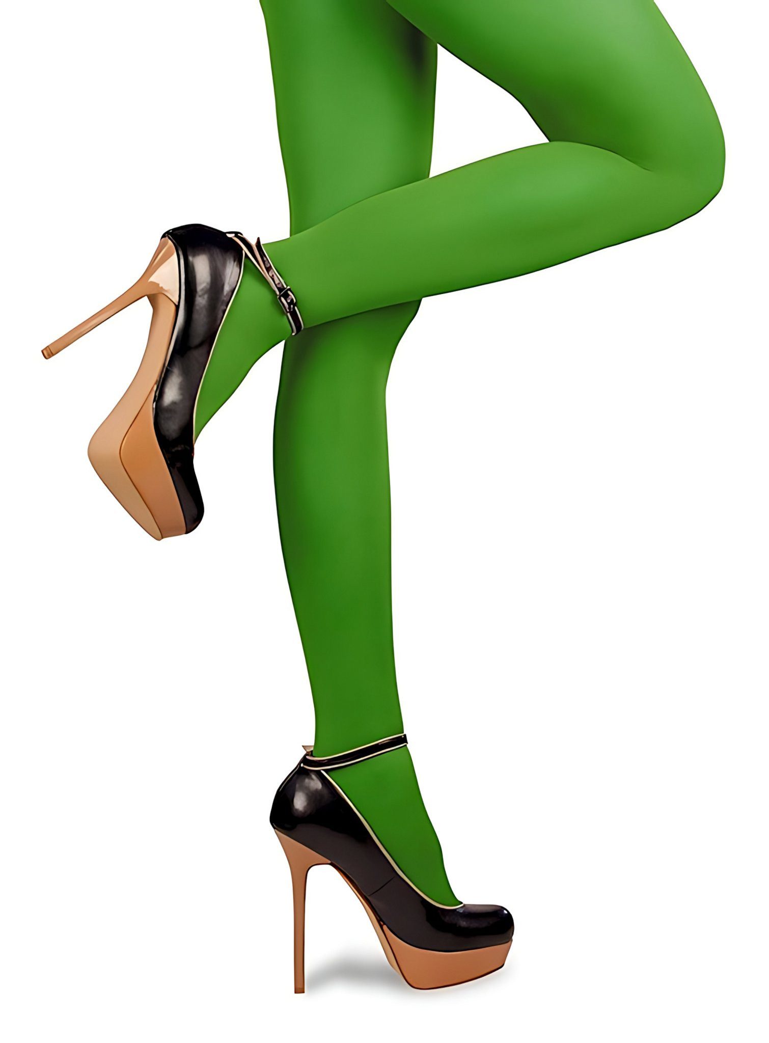 thetru Strumpfhose Hexen Strumpfhose grün für Halloween Kostüm Damen (1 St) günstig online kaufen