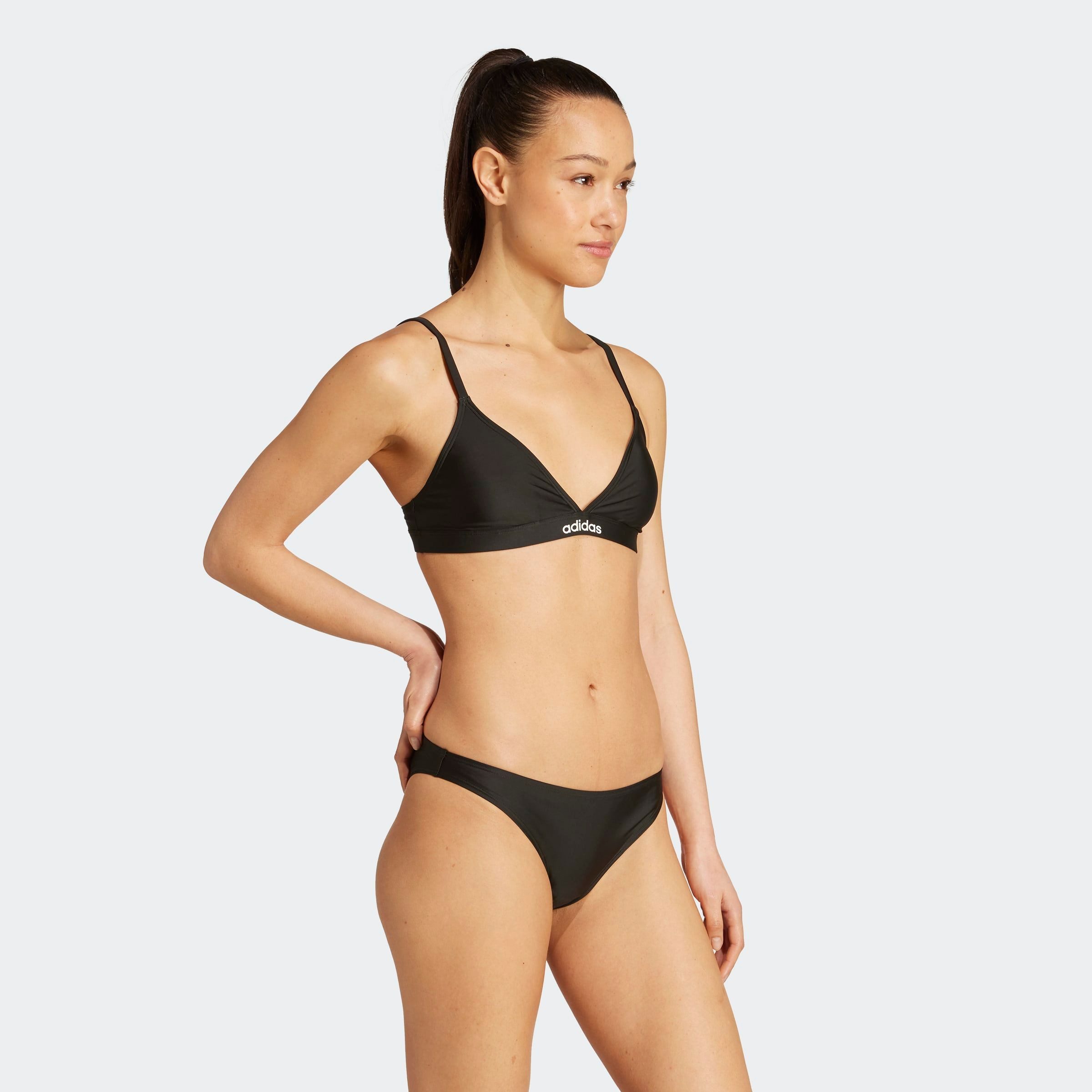 adidas Performance Bustier-Bikini TRIANGLE BIKINI SET MIT 2-WEGE-VERSTELLBAREN TRÄGERN mit herausnehmbarem Polster, 2-Wege-verstellbare Rückenträger