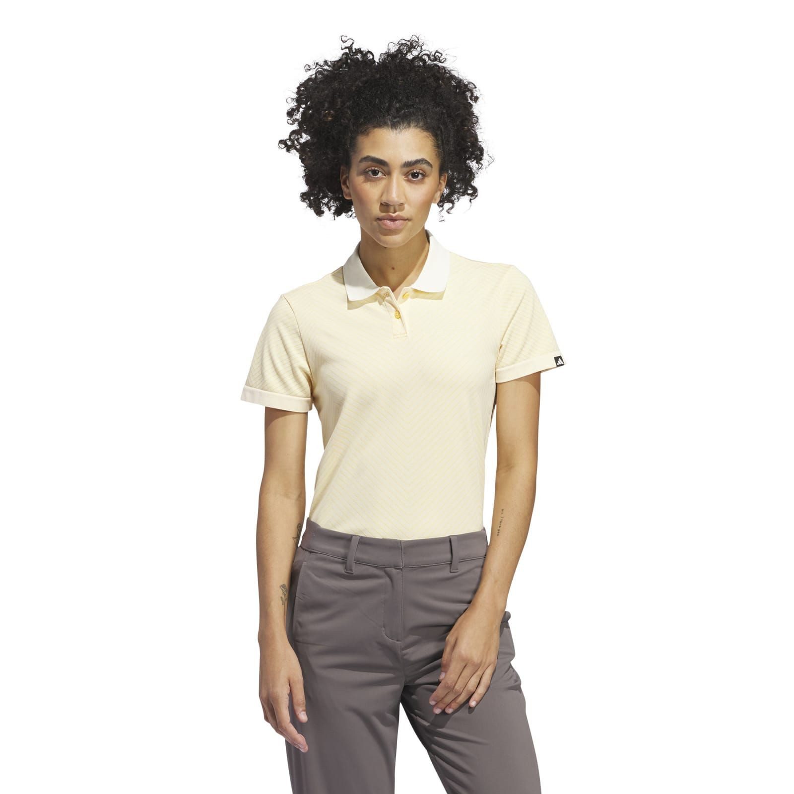 adidas Sportswear Poloshirt adidas WOMENS ULTIMATE365 TOUR PRIMEKNIT POLO Damen (1-tlg) feuchtigkeitsableitend