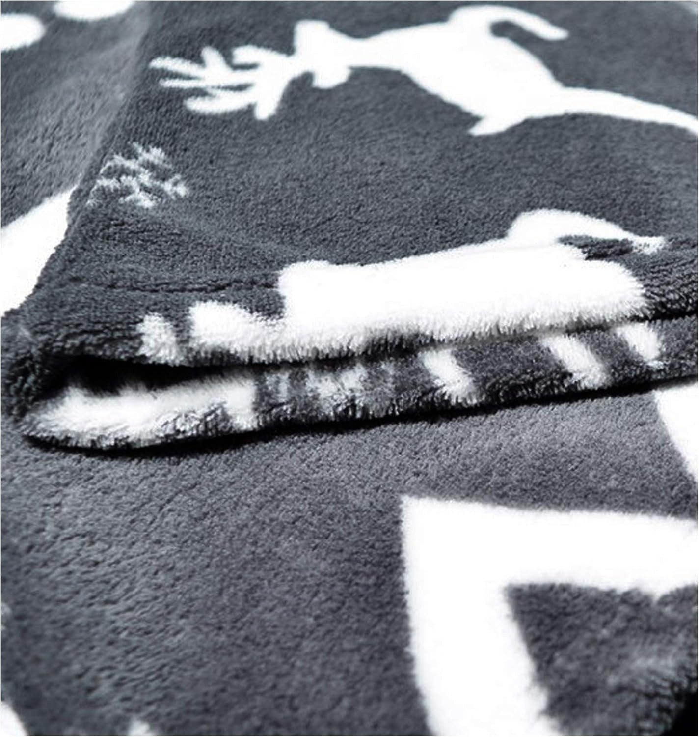Wohndecke HOMELEVEL Kuscheldecke mit Ärmeln 200x150 cm, grau, Norweger Design, HOMELEVEL – Bild 5 von 5