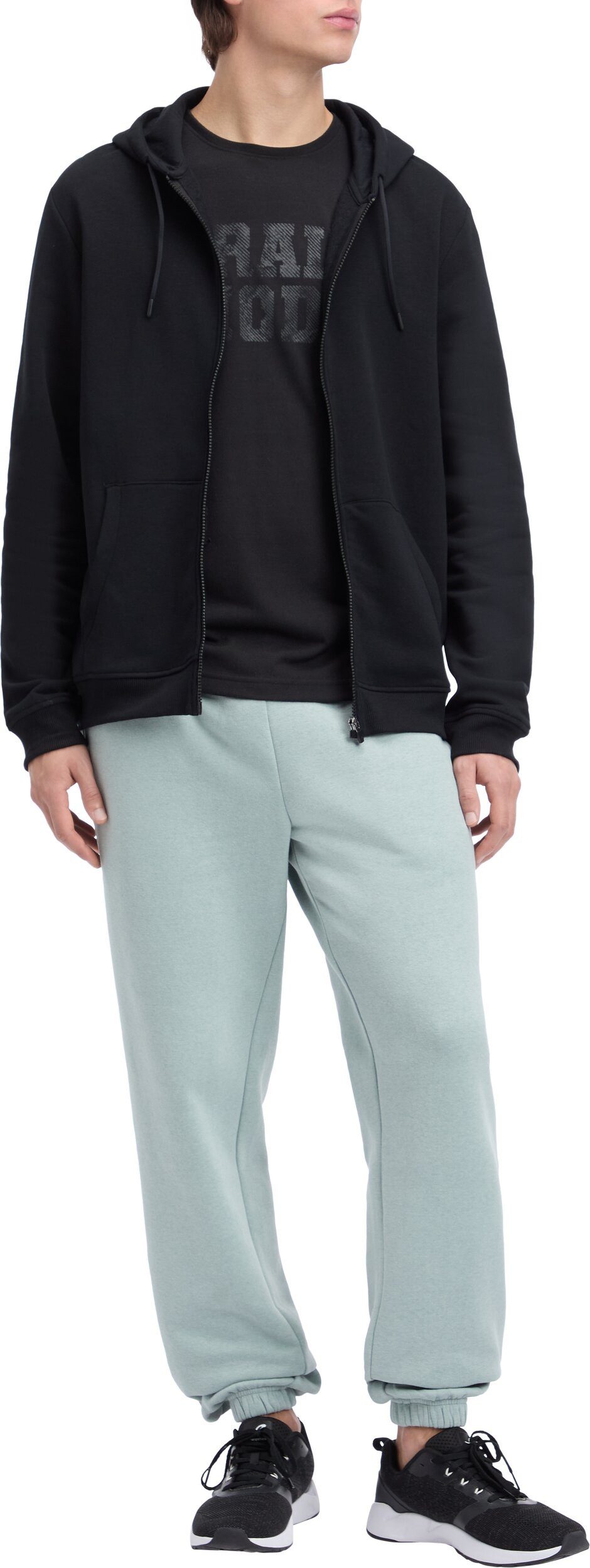 Energetics Trainingsjacke He.-Kapuzenjacke Elmo FL FZ HD M mit Reißverschluss, Langarm-Ausführung, wasserabweisend, windabweisend – Bild 2 von 2