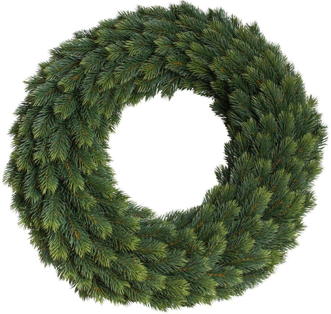 Kunstkranz Edel-Adventskranz einseitig