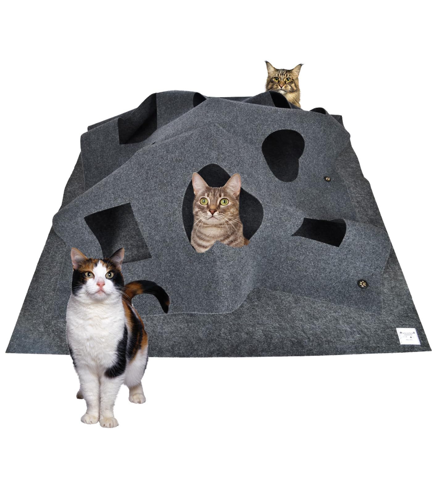RWEUOQ Tier-Intelligenzspielzeug Katzenspielzeug Katzenteppich Kratzmatte i günstig online kaufen