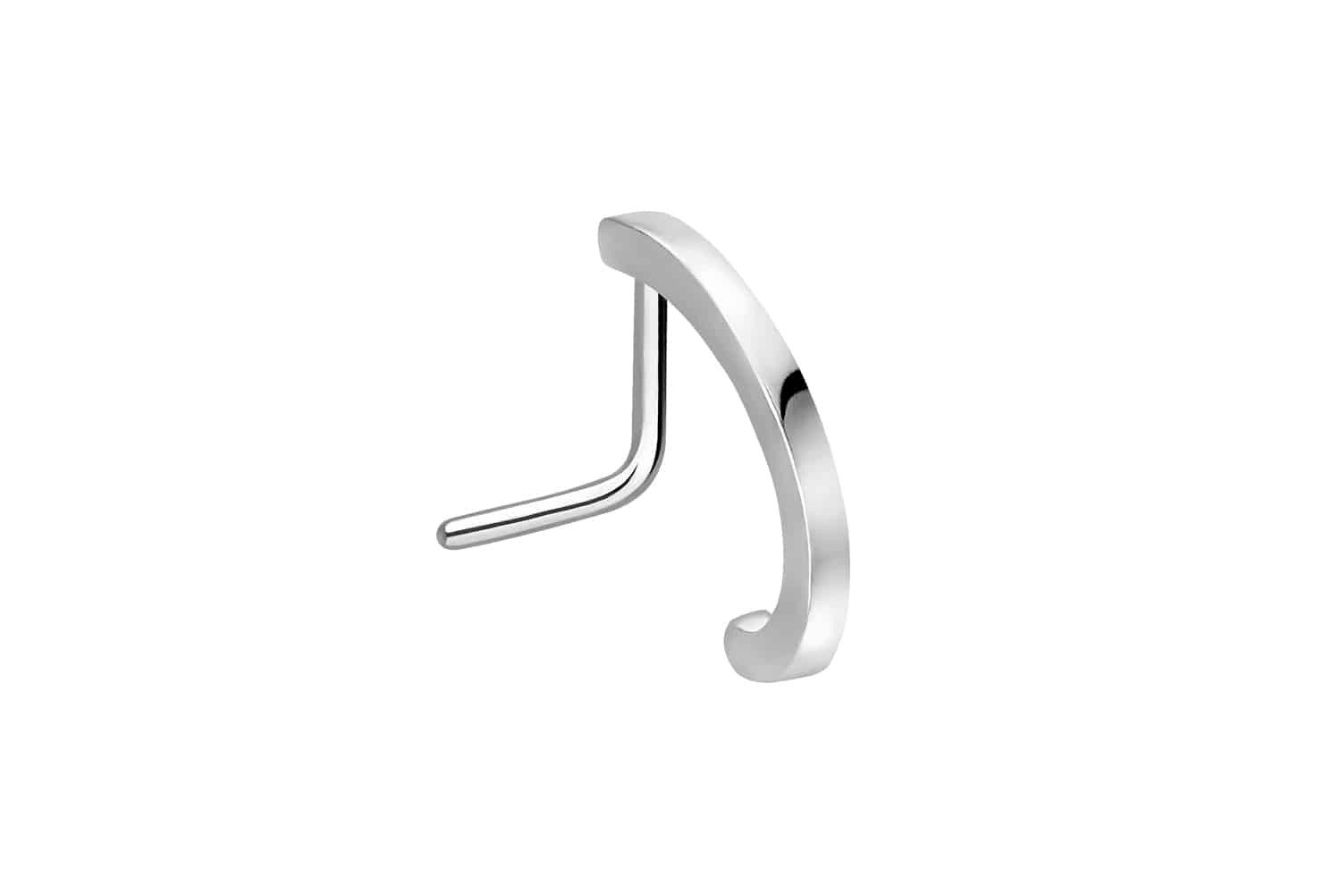 PIERCINGLINE Nasenpiercing Chirurgenstahl Nasenstecker SCHMALES DESIGN (Nasenstecker, 1-tlg)