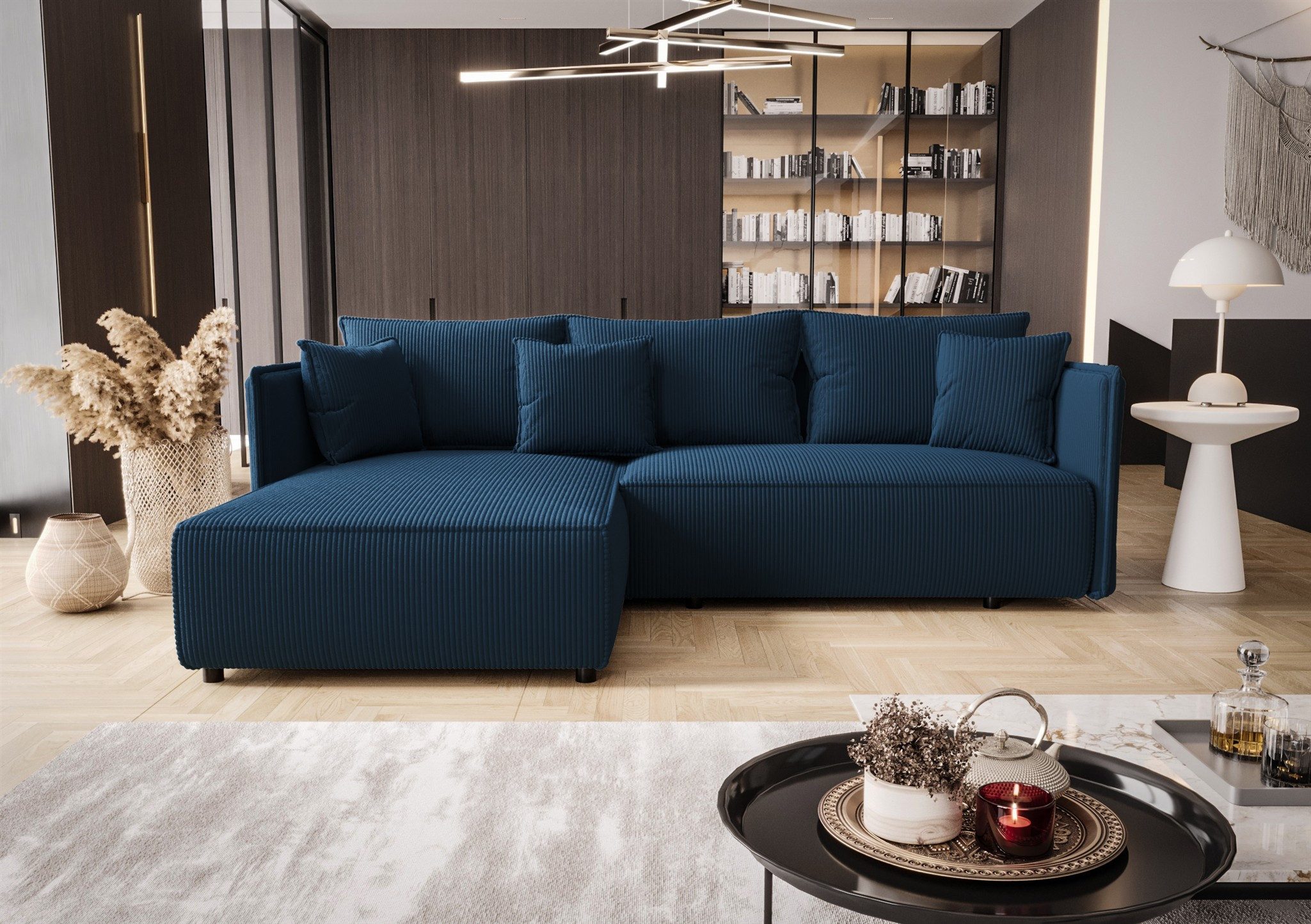 Fun Möbel Ecksofa Schlafsofa Sofa EVORA günstig online kaufen