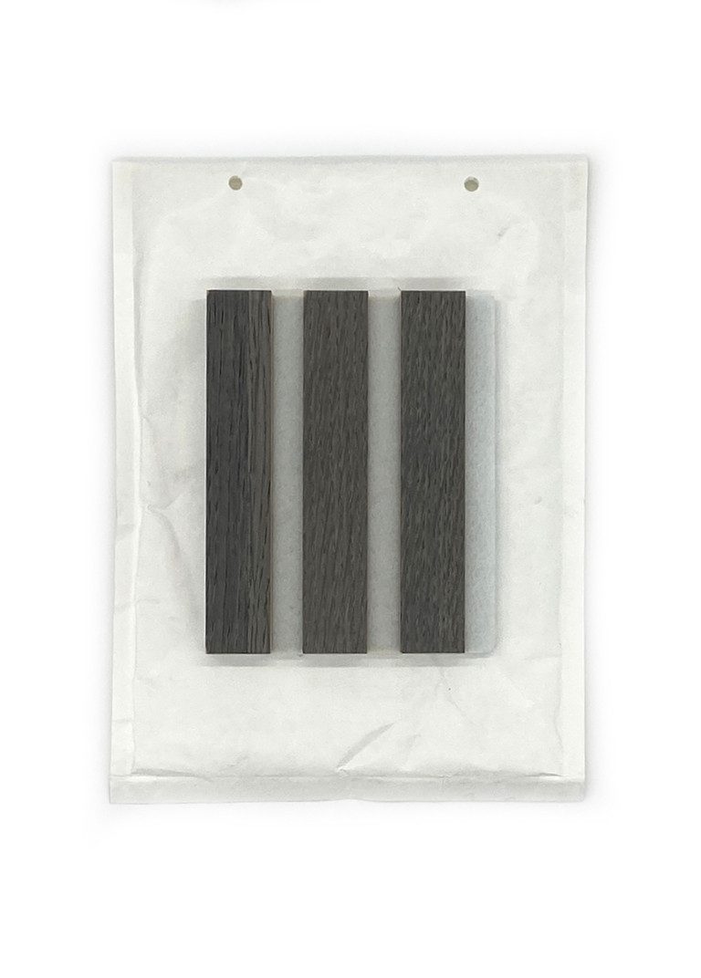 acous Schallschutzpaneel Muster Professional FSC, BxL: 12,00x15,00 cm, (Packung, Versandkostenfreie Lieferung) Erlebe die einzigartige Echtholzoberfläche auf dem Handmuster