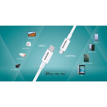 ADATA USB 2.0 Ladekabel, USB-C Stecker > Lightning Stecker USB-Kabel