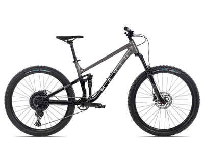 Marin Mountainbike Rift Zone 1 27.5, 11 Gang Shimano Deore, 11 Speed, SGS Schaltwerk, Kettenschaltung, MTB-Fully 27,5 Zoll schwarz/grau